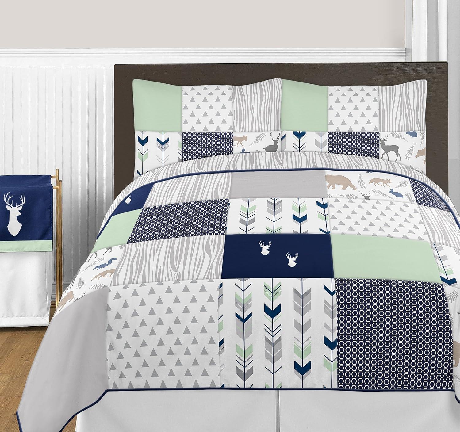 Sweet Jojo Designs Woodsy Microfiber Comforter Set