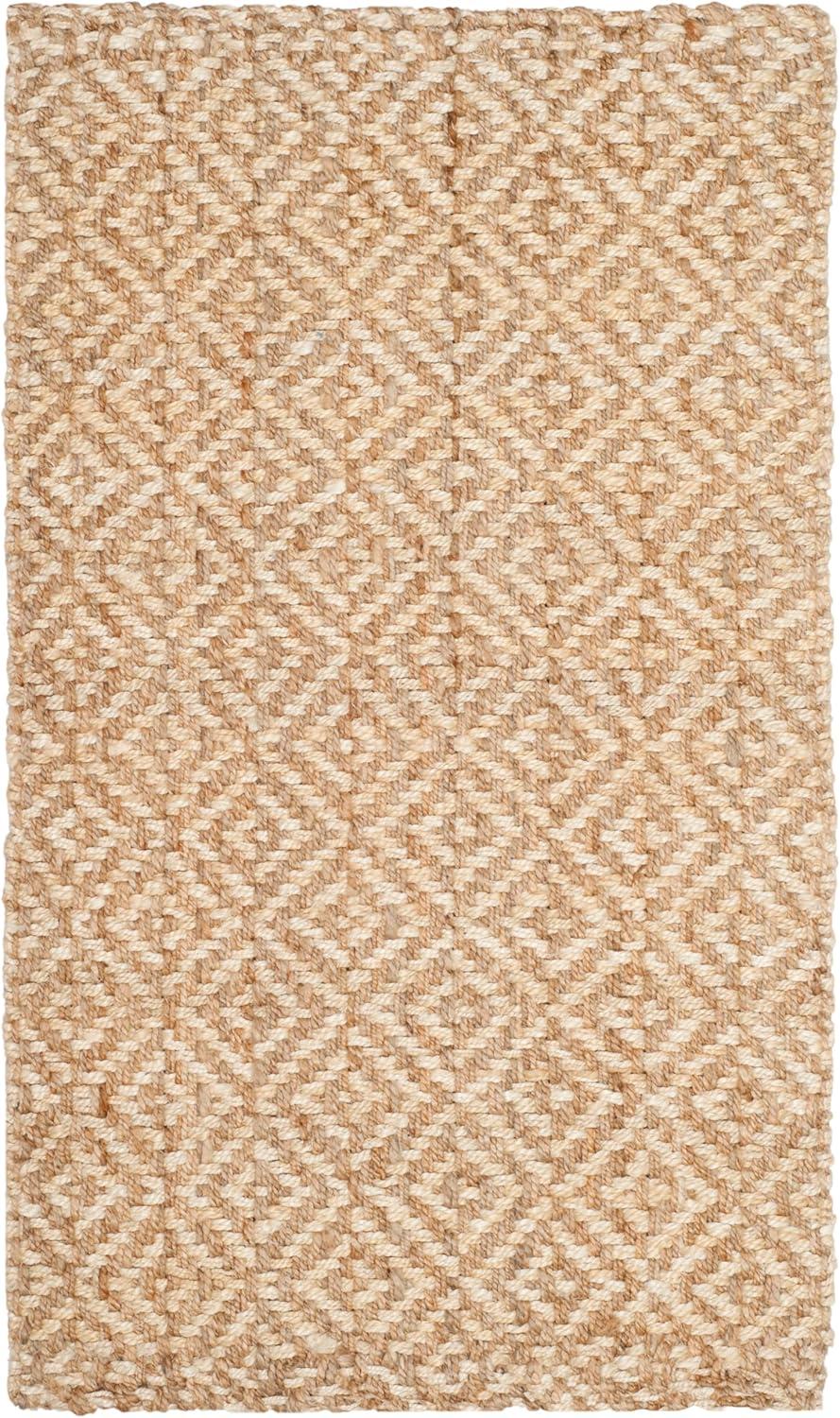 Natural Fiber NF261 Hand Woven Indoor Accent Rug - Ivory/Natural - 3'x5' - Safavieh