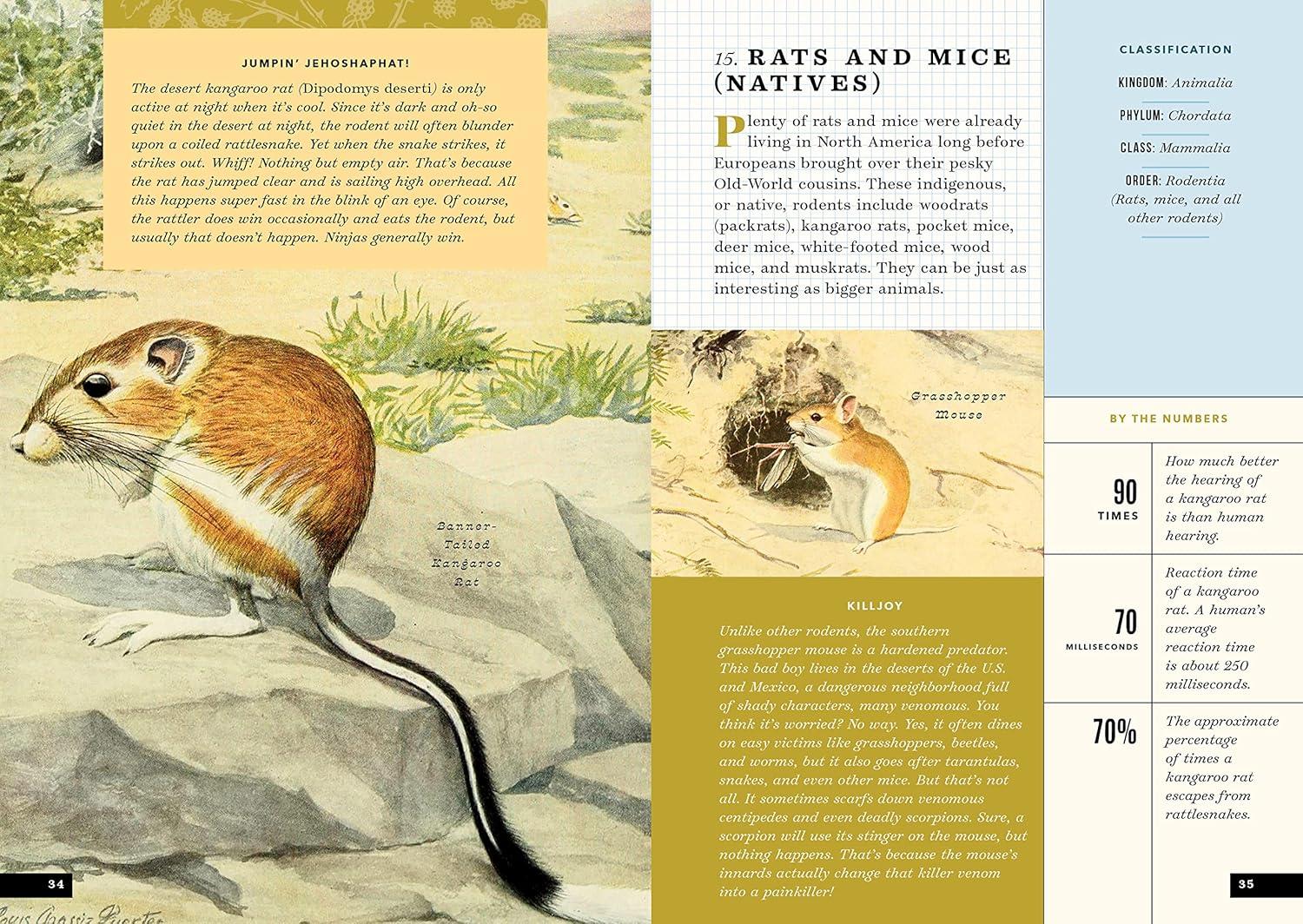 The Little Book of North American Mammals: A Guide for Kids