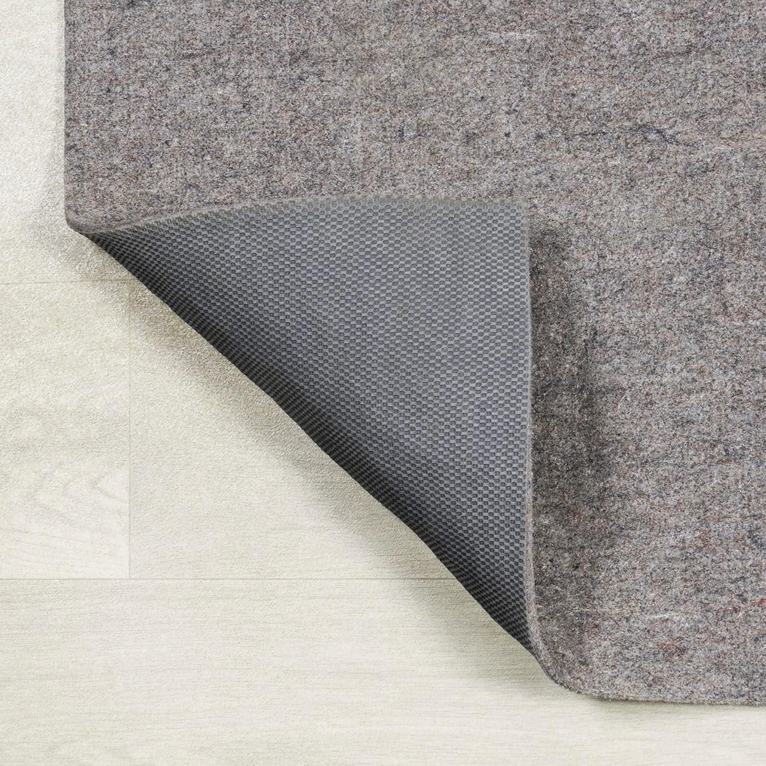 JONATHAN Y Comfort Plus Gray/Brown 9 ft. x 12 ft. Rug Pad