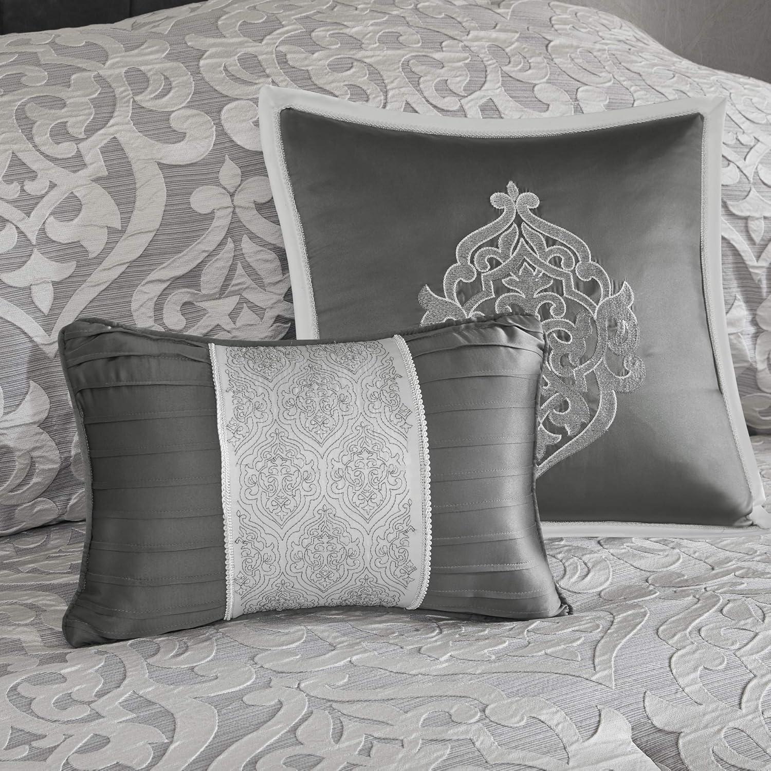 Odette Jacquard 8 Piece Comforter Set