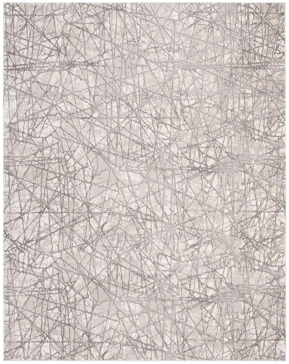 Meadow MDW324 Power Loomed Indoor Area Rug - Beige/Grey - 9'x12' - Safavieh