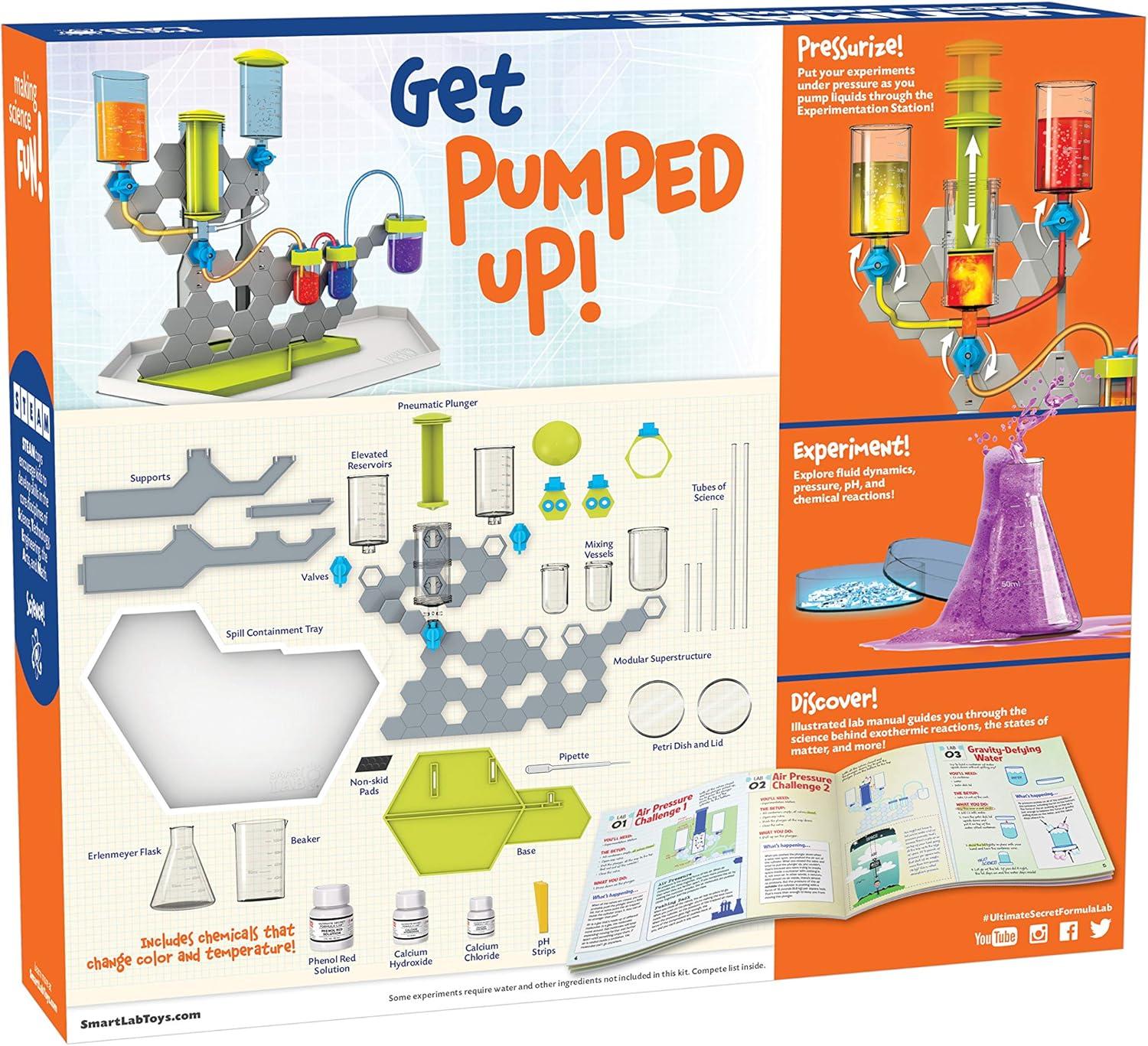 SMARTLAB Toys Ultimate Secret Formula Lab with 40 Experiments