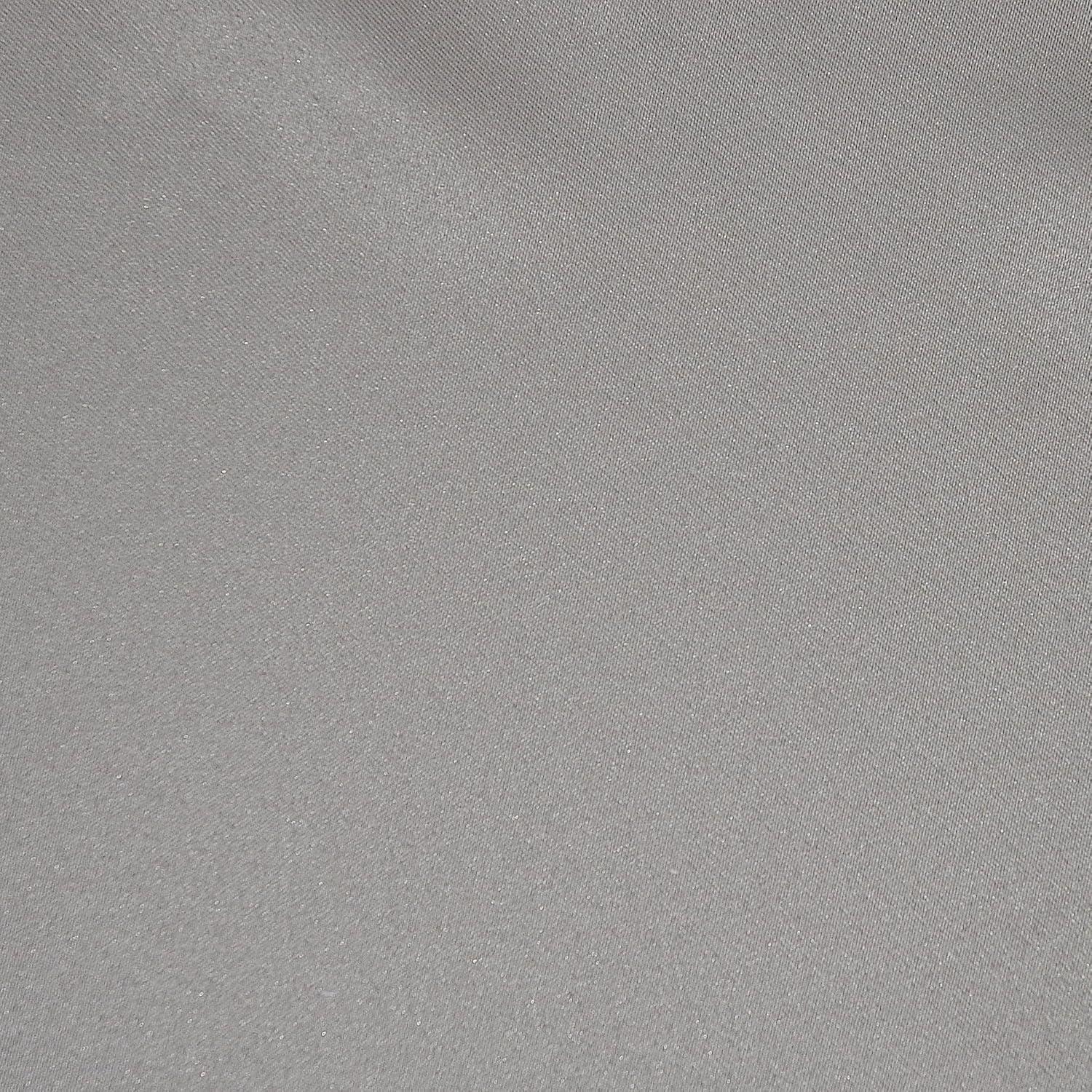 54"x63" Sun Zero Room Darkening Seymour Grommet Curtain Panel Gray: Modern Energy Efficient Living Room Decor