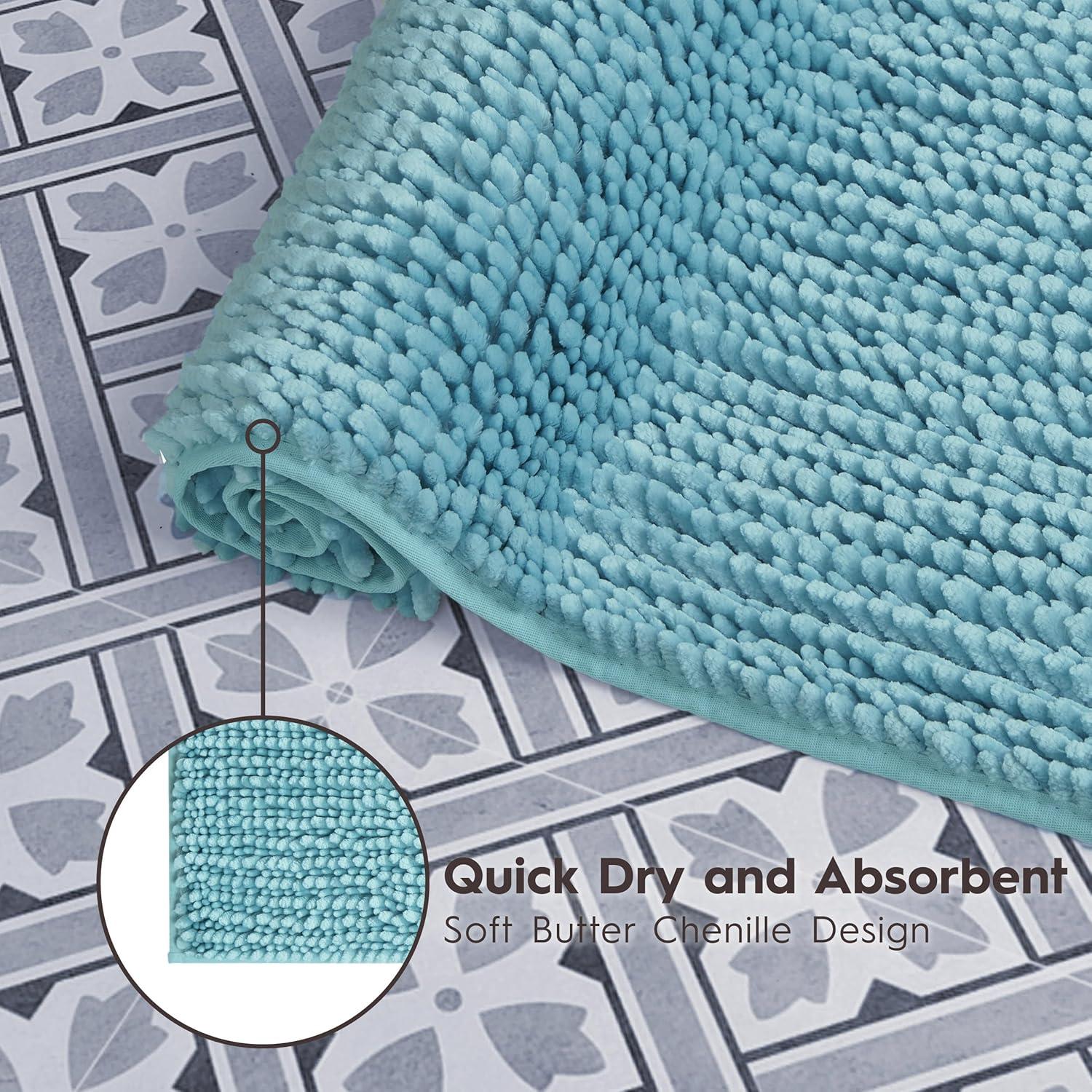 Laura Ashley Laura Ashley Butter Chenille Bath Rug