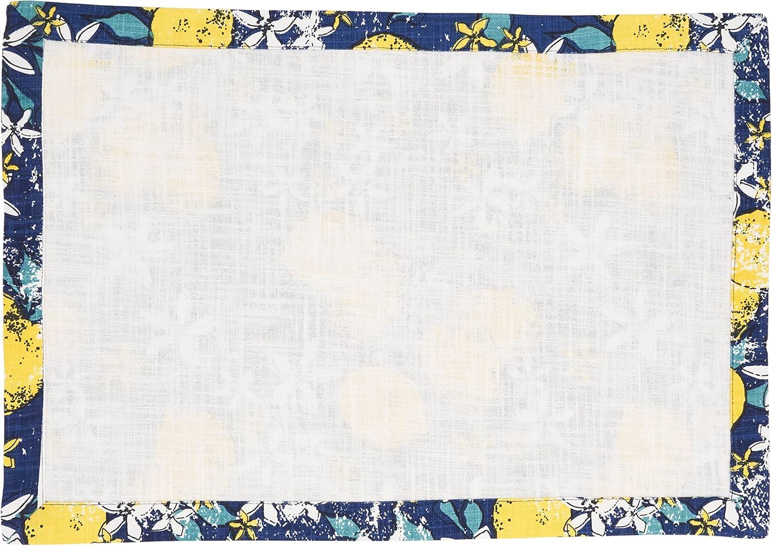 100% Cotton No Pattern Rectangle Placemat