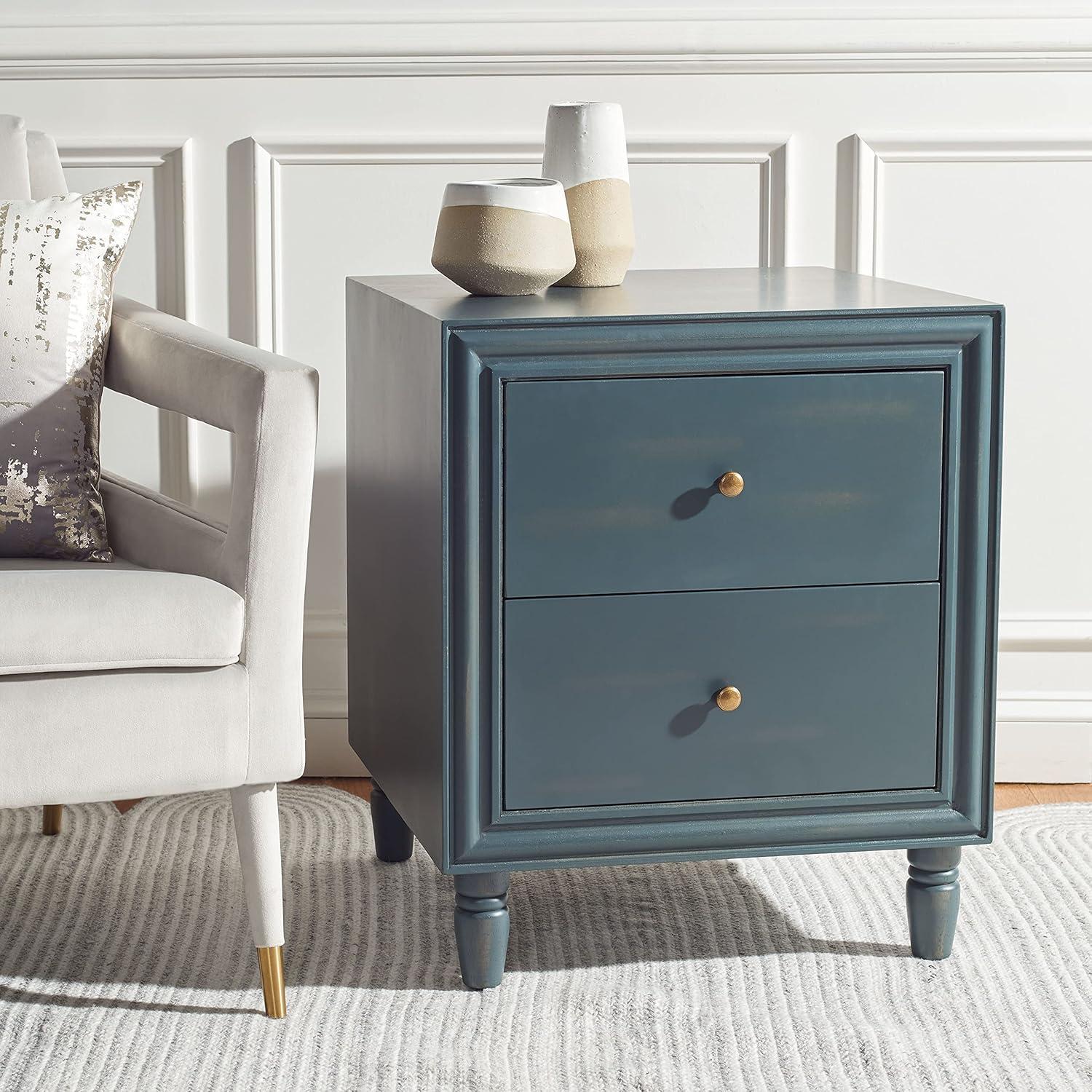 Blaise Nightstand with Storage  - Safavieh