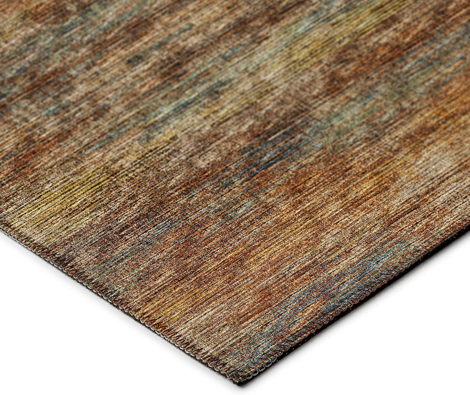 Canyon Multicolor Chenille Flat Woven 10' x 14' Area Rug