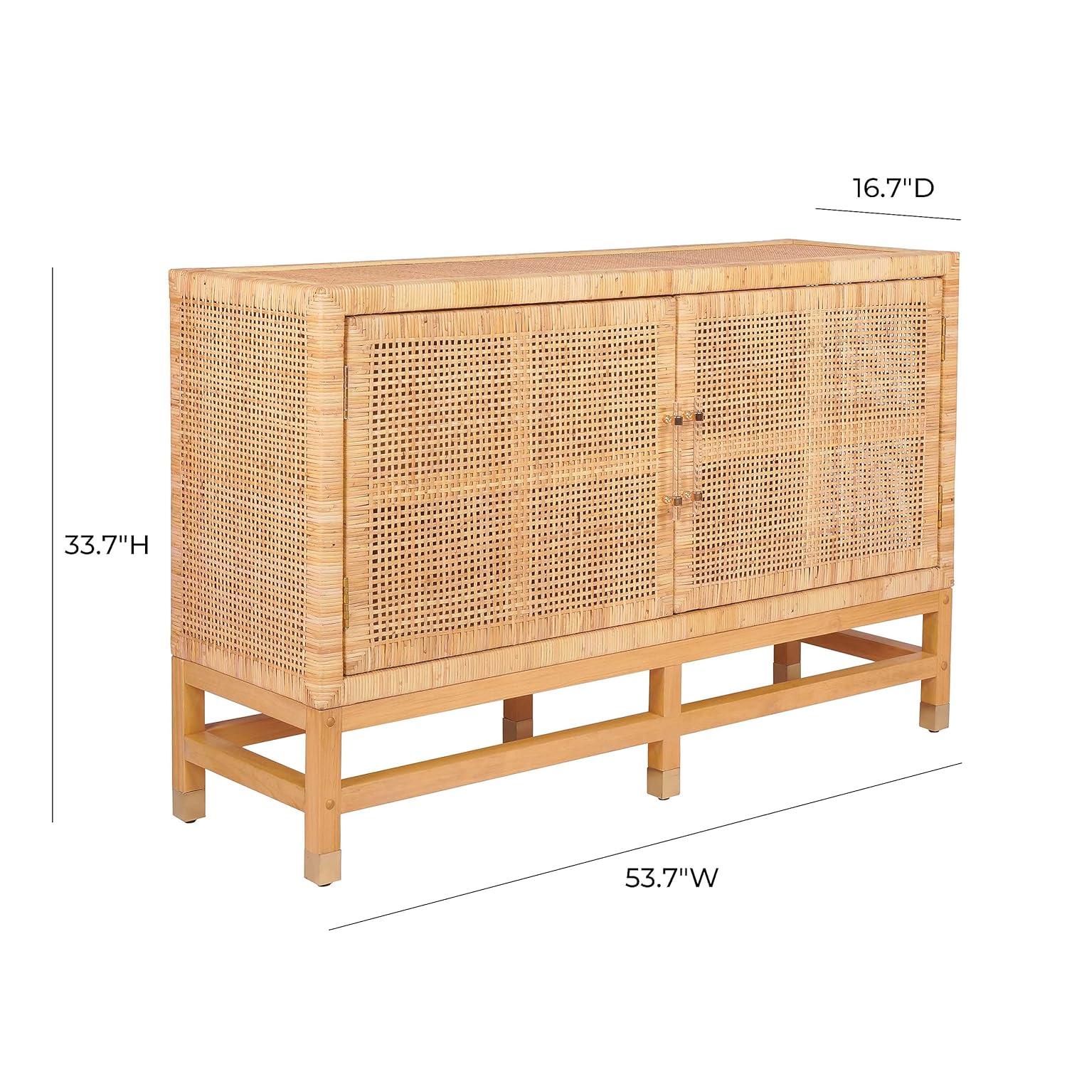 TOV Furniture Amara Woven Buffet | Wayfair