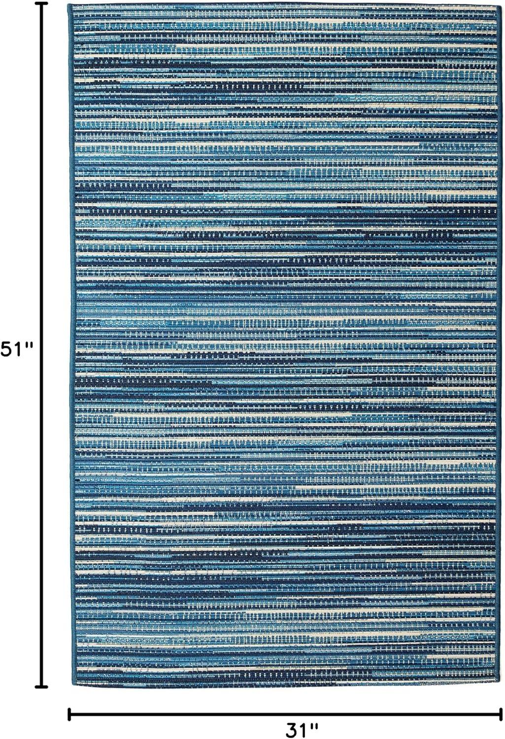 Liora Manne Marina Stripes Indoor/Outdoor Rug..