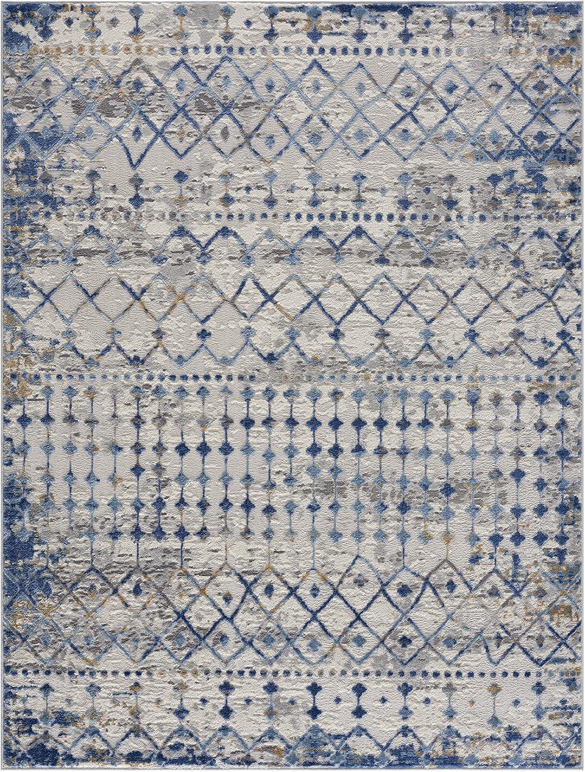 Hannah Moroccan Global Woven Area Rug