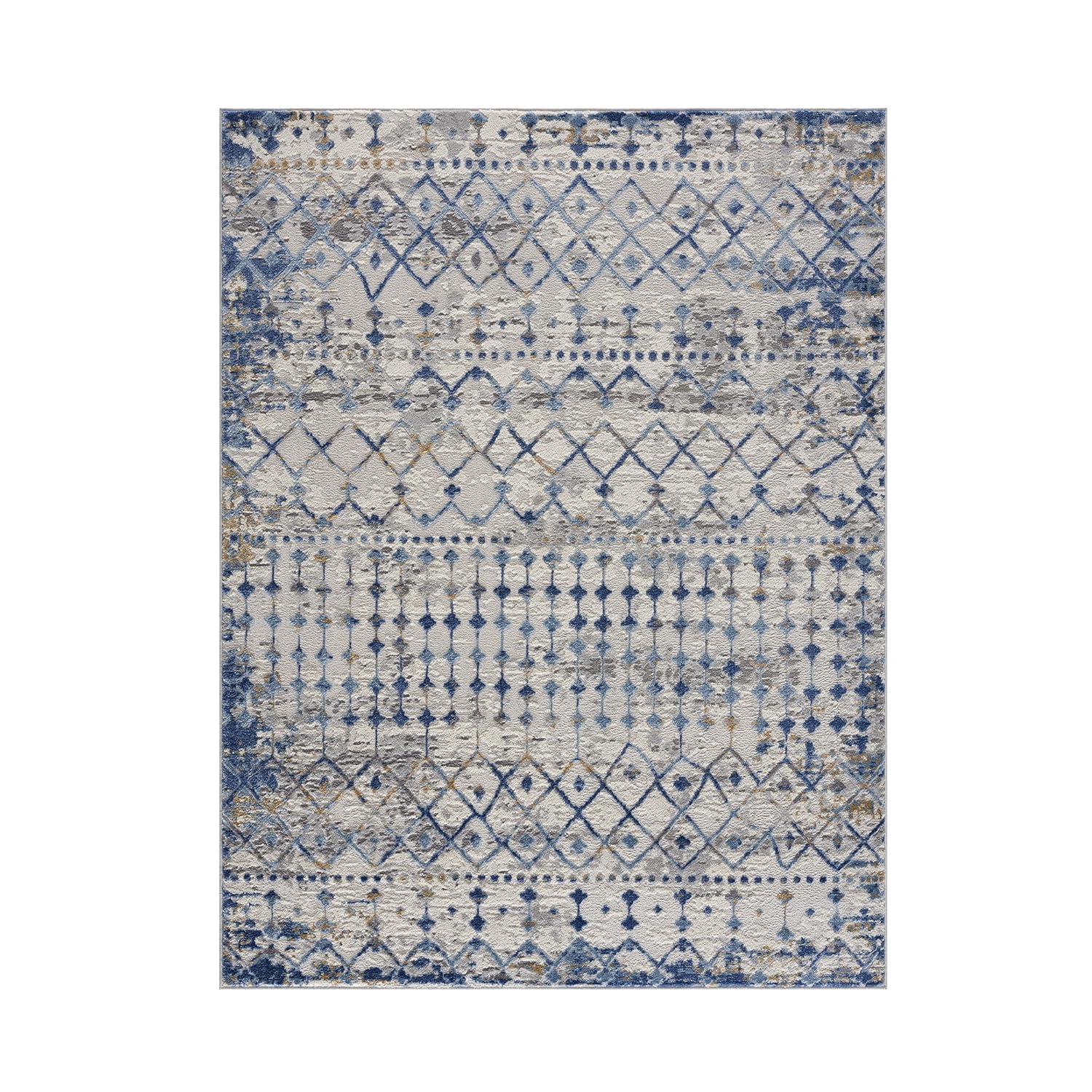 Madison Park Hannah Moroccan Global Woven Area Rug