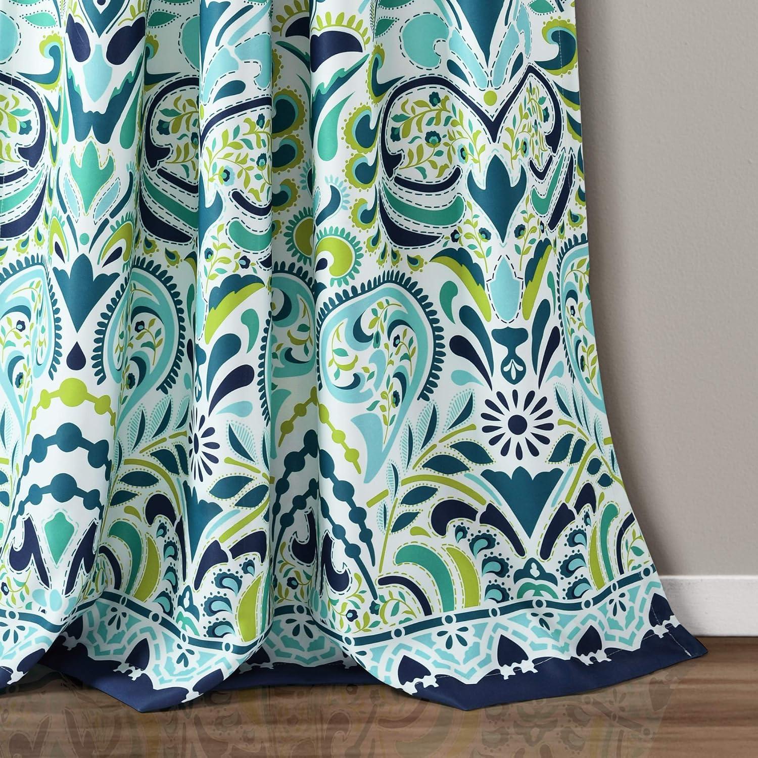 Lush Decor Polyester Room Darkening Curtain Pair (Set of 2)