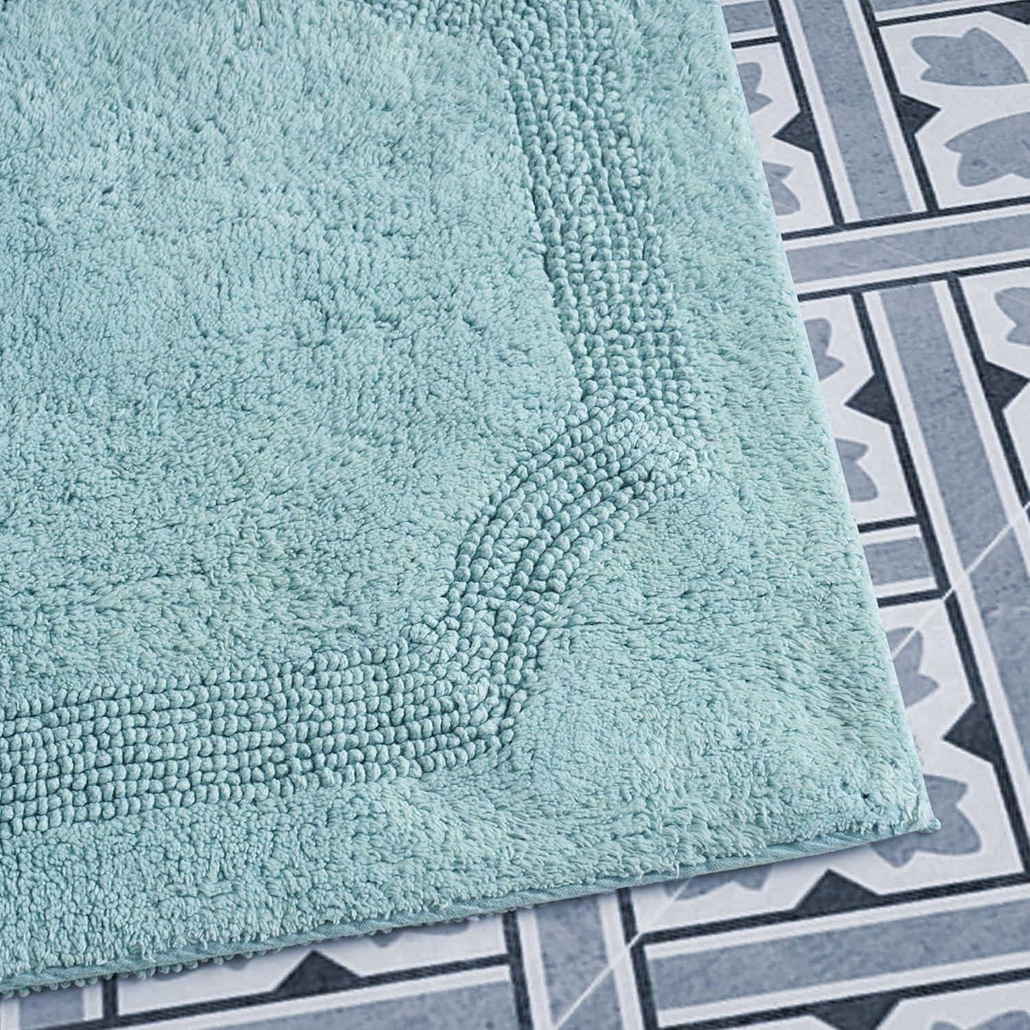 Laura Ashley Reversible Cotton Bath Rug