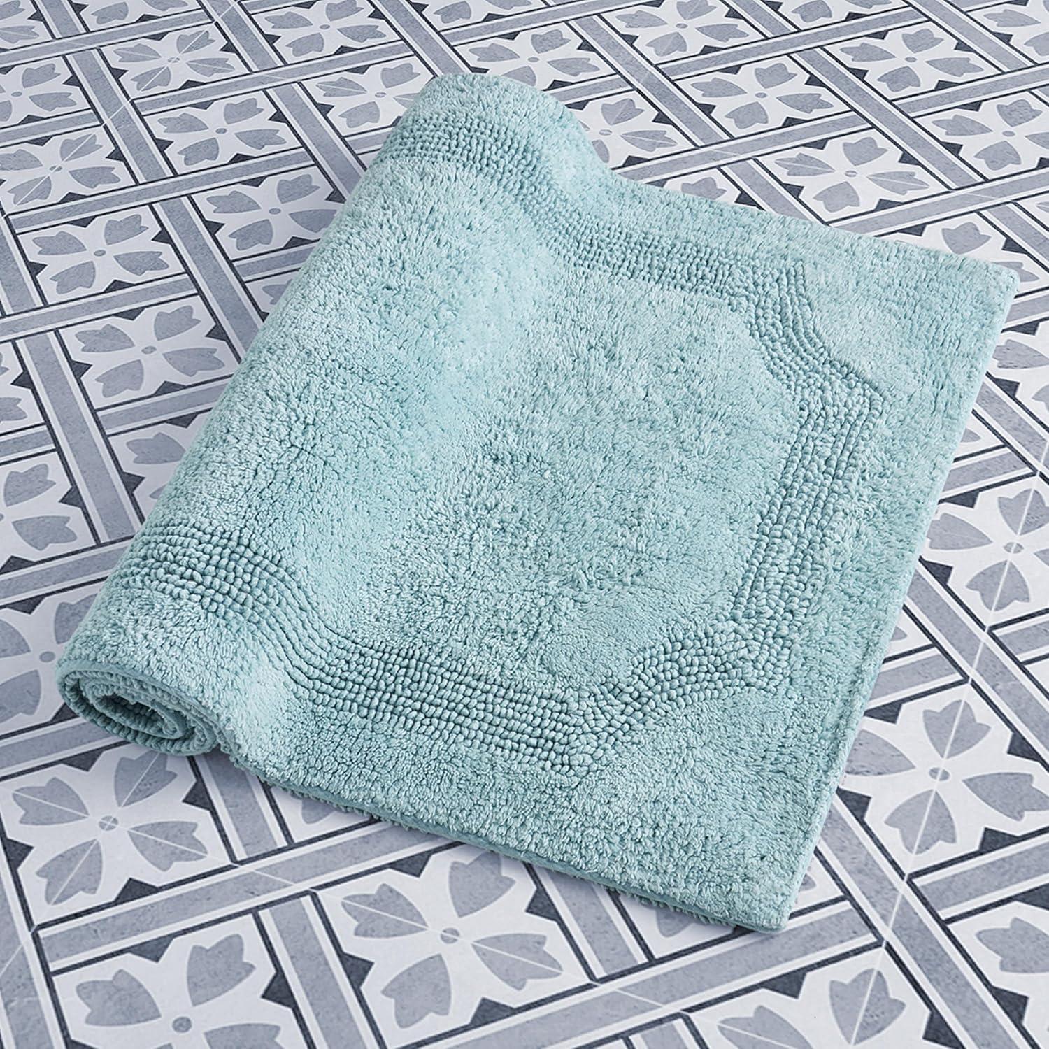 Laura Ashley Laura Ashley Reversible Cotton Bath Rug