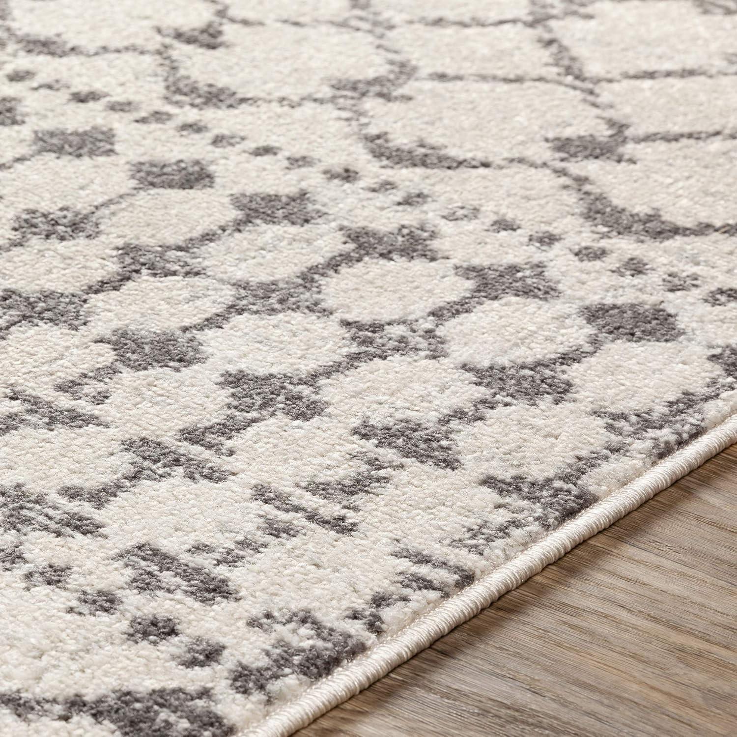 Livabliss Chester Global Bohemian Area Rug,7'10" x 10'2",Light Grey