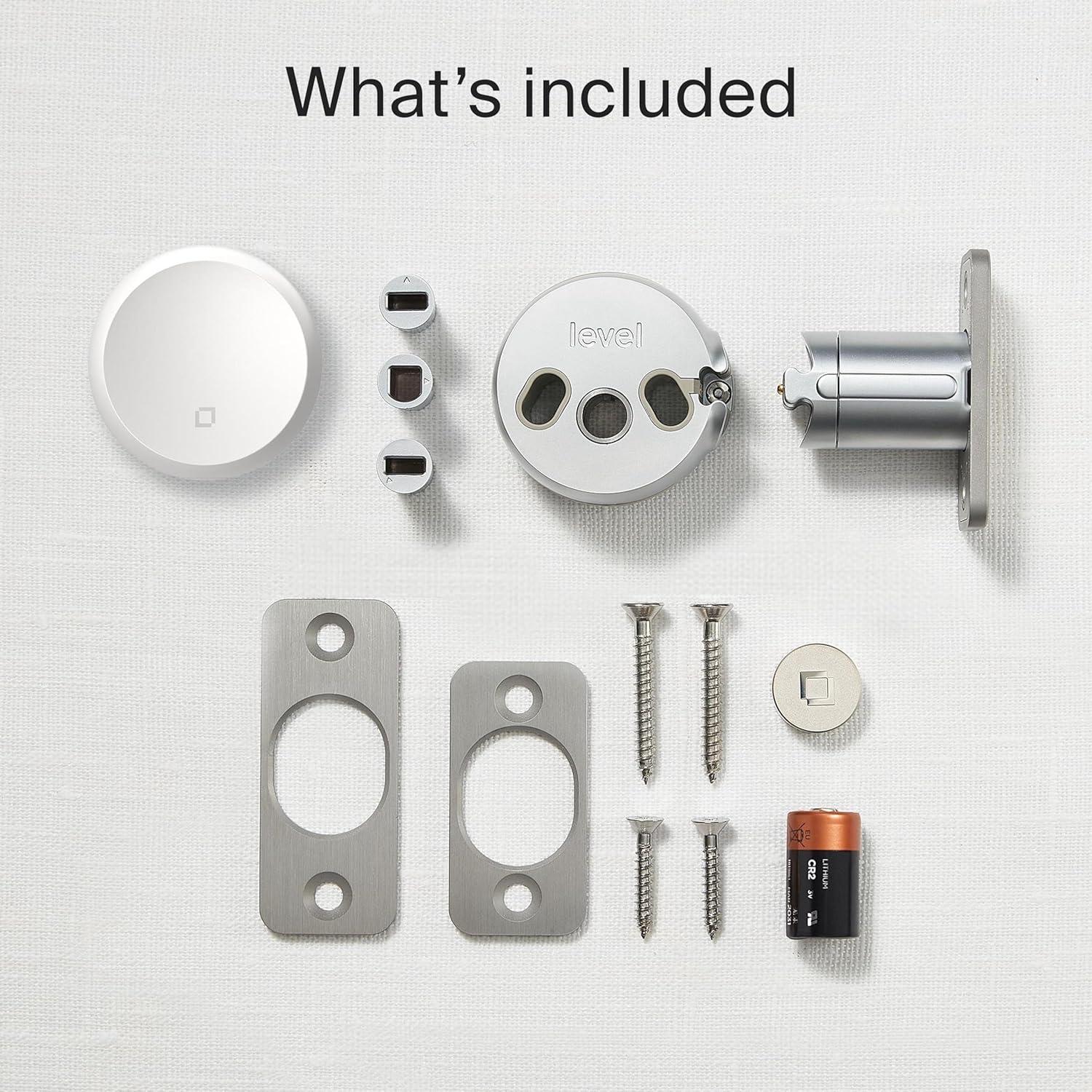 Level Level Bolt Connect Wi-Fi and Bluetooth Retrofit Smart Deadbolt with App, and Voice Assistant Access