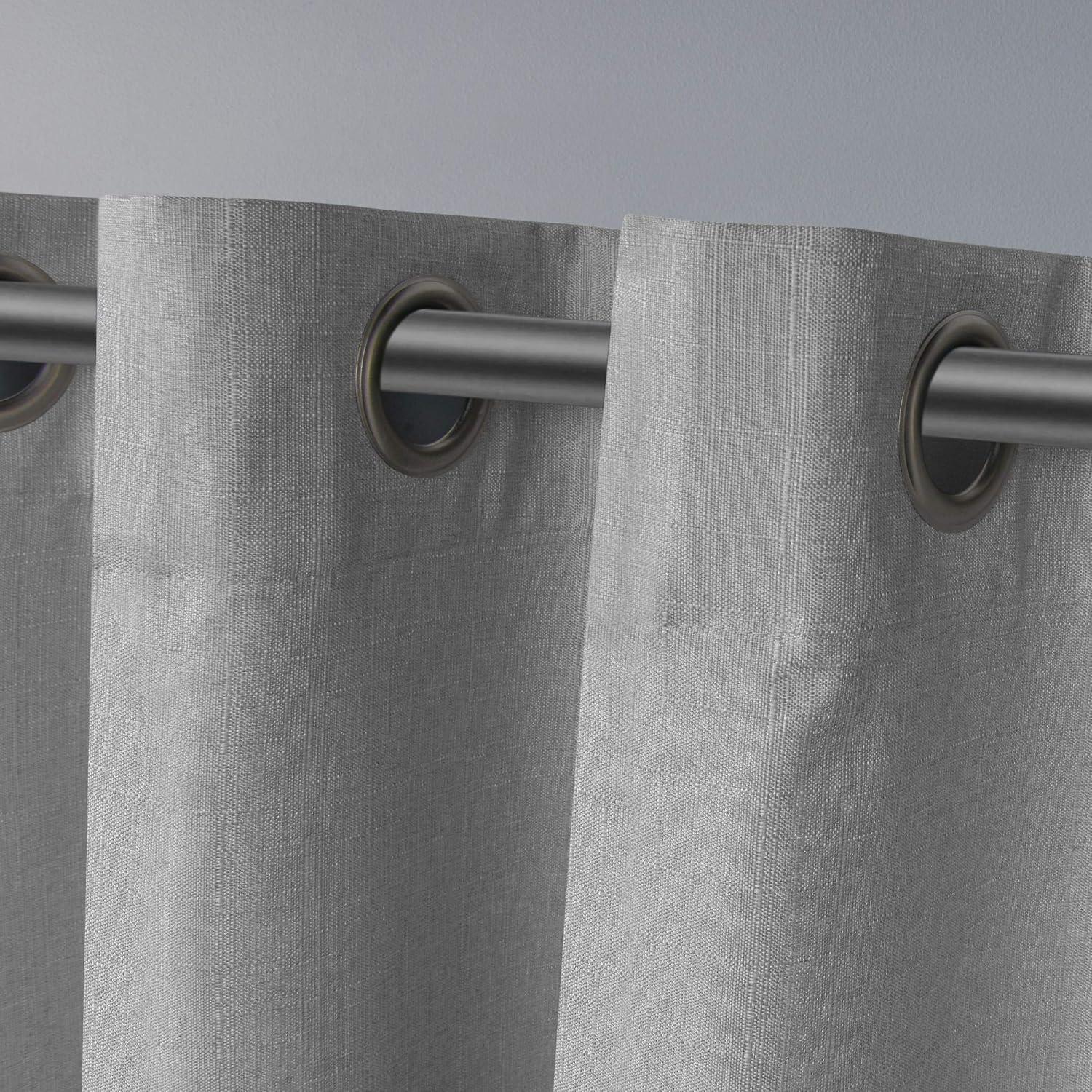 Set of 2 Loha Linen Window Curtain Panel - Exclusive Home™