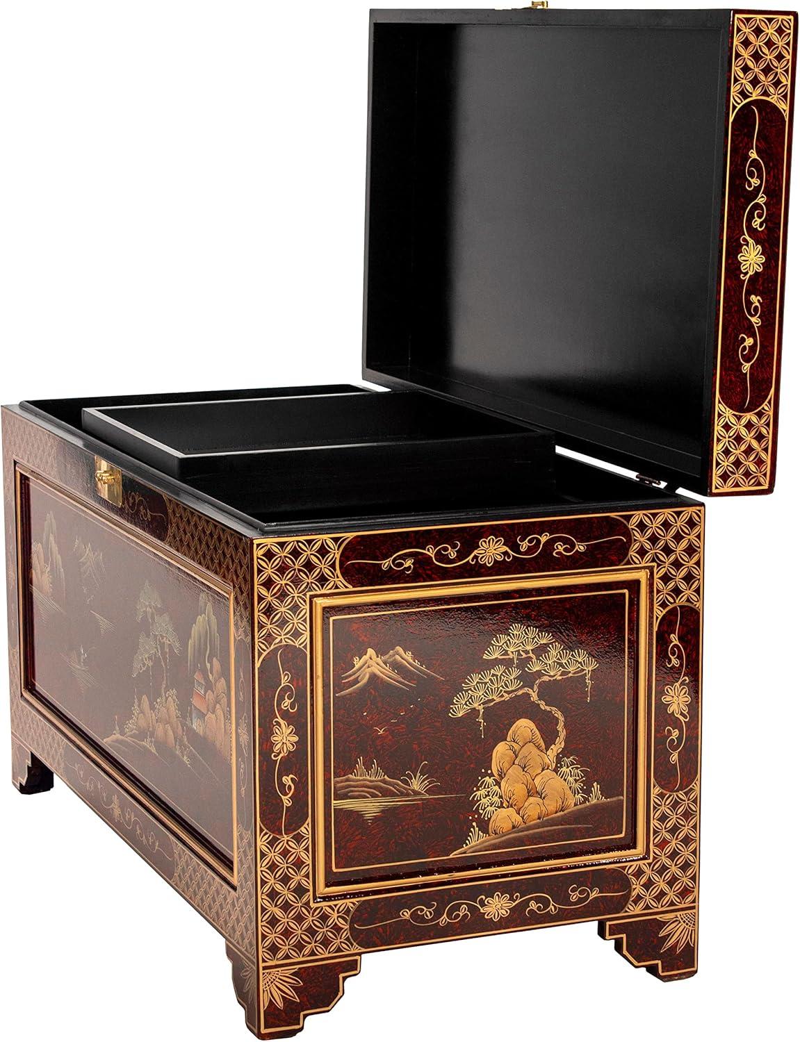 Red Lacquer Trunk - Landscape