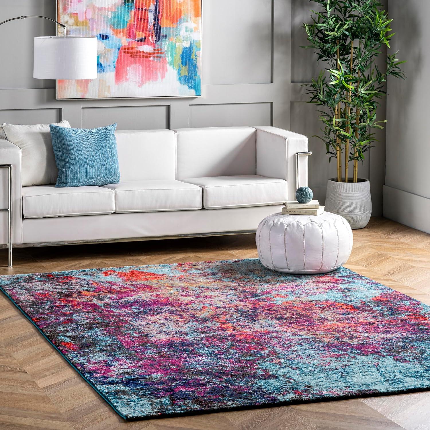 Nuloom Reva Colorful Abstract Indoor Area Rug