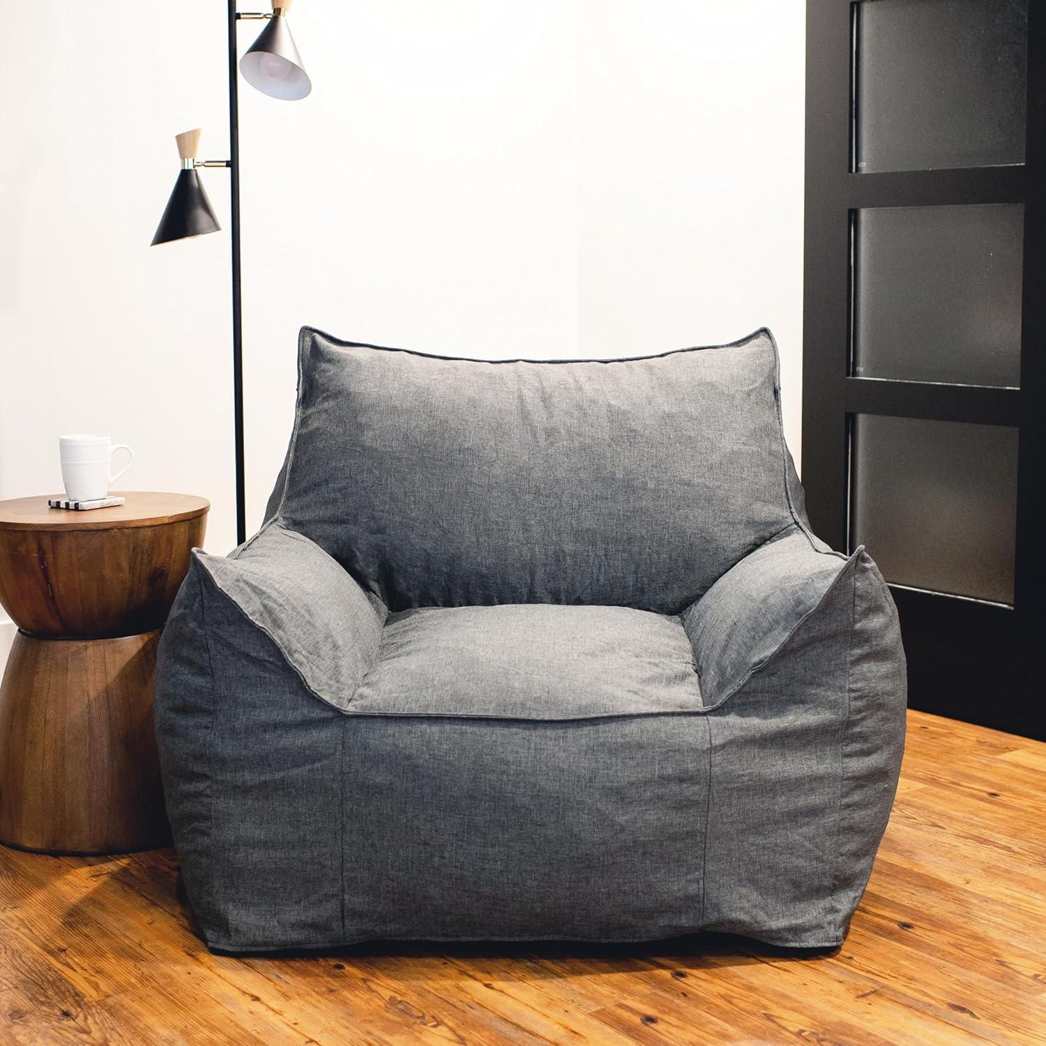Big Joe 11'' Wide Square Pouf Ottoman & Reviews | Wayfair
