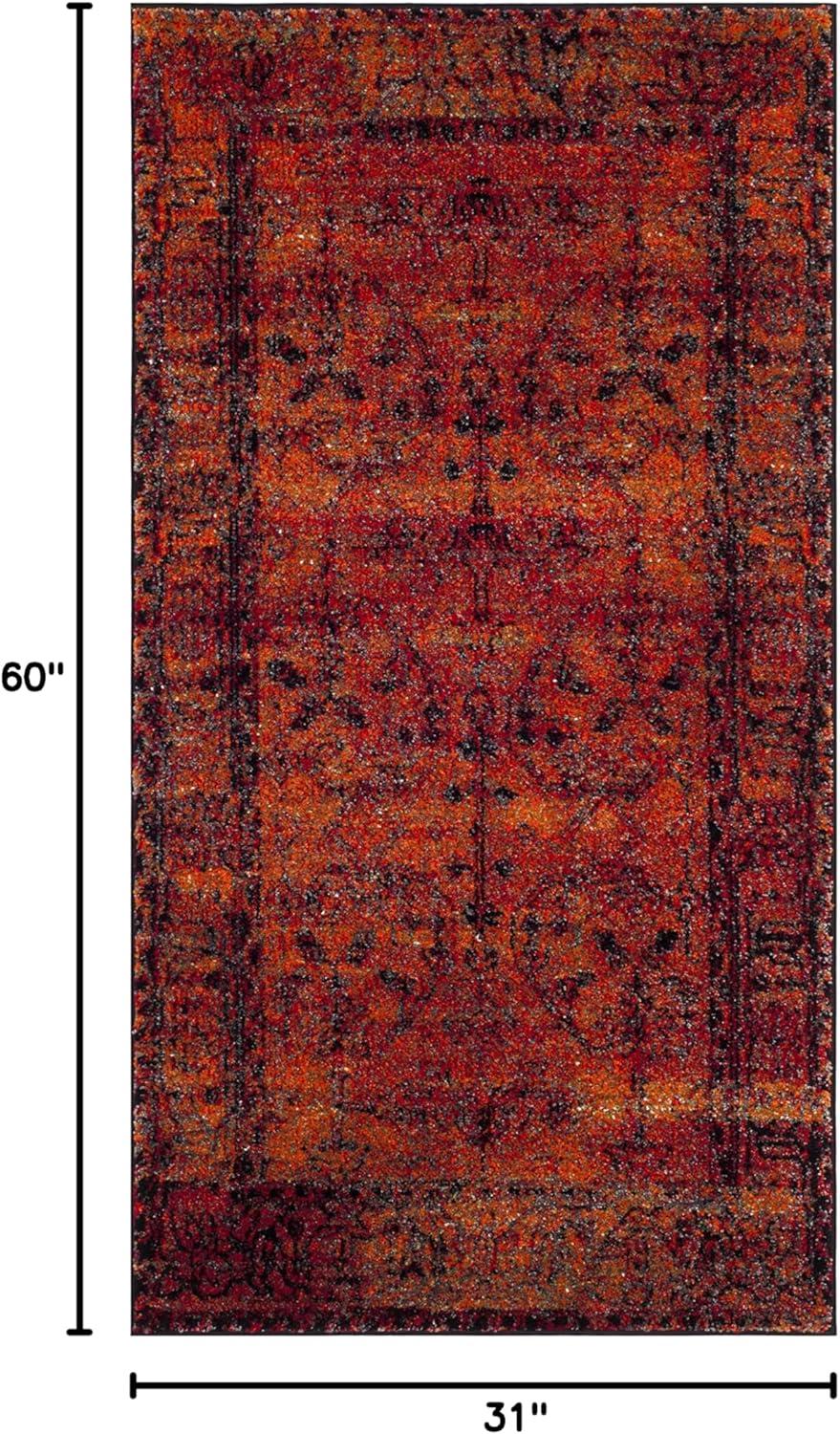 Vintage Hamadan VTH216 Power Loomed Area Rug  - Safavieh