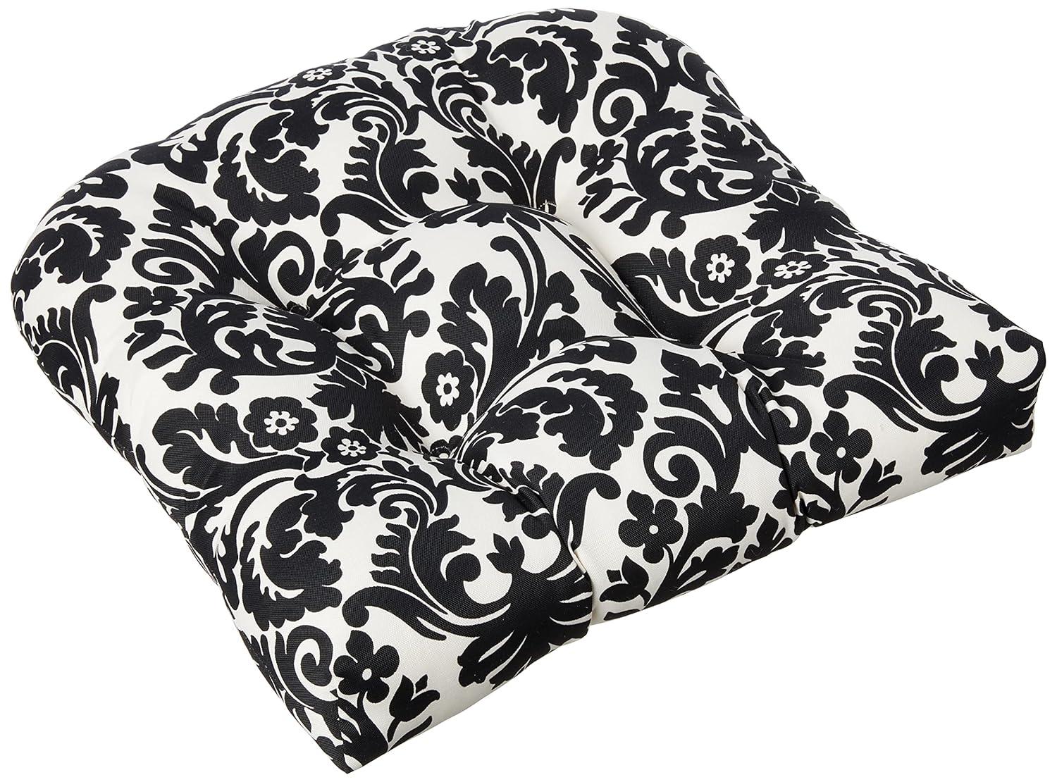 Pillow Perfect Outdoor 5'' Dining Chair Seat Cushion (Set of 2)