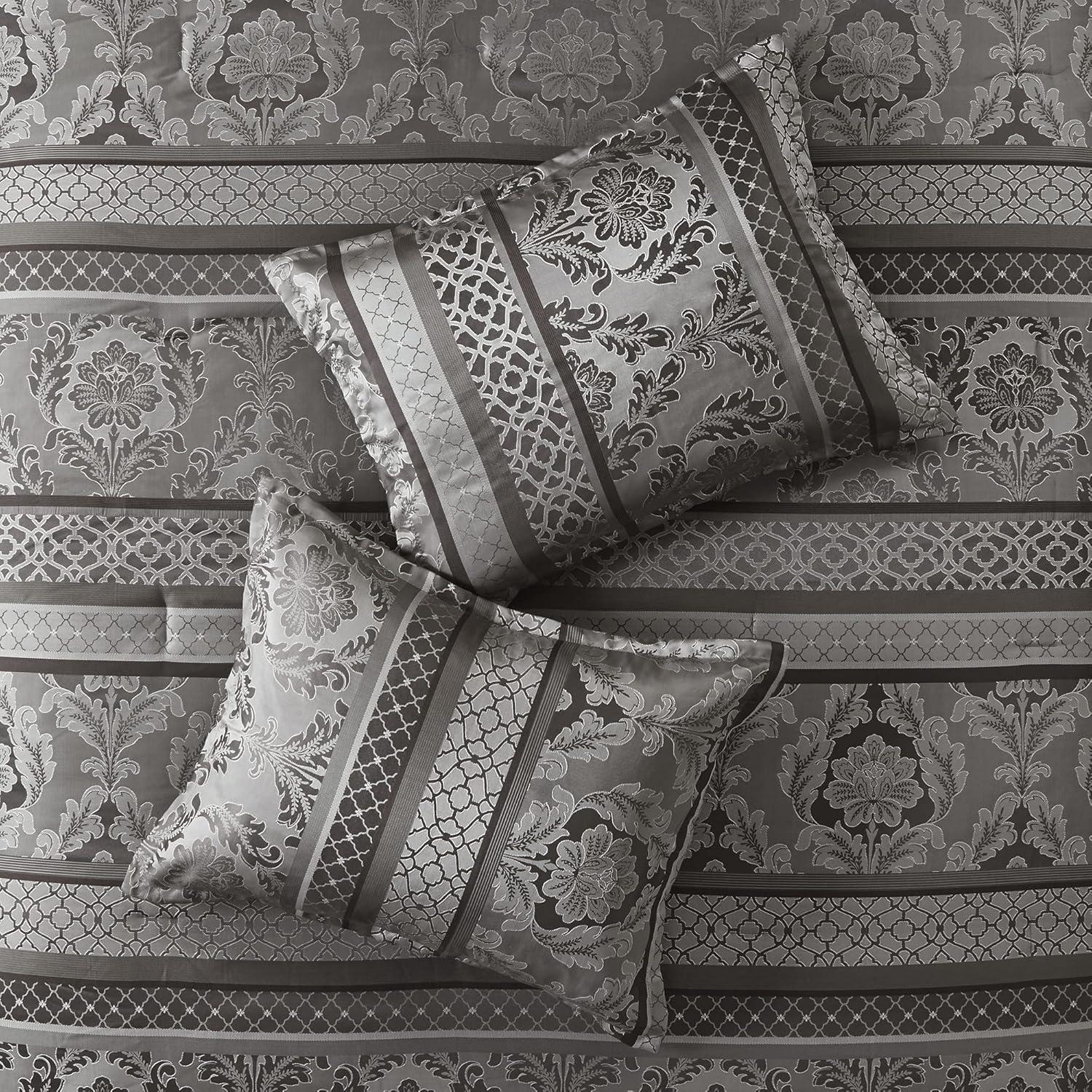Madison Park Bellagio 7 Piece Jacquard Comforter Set