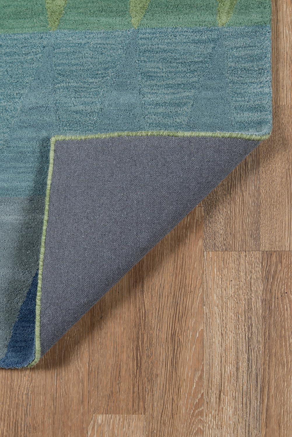 5'x8' Carter Area Rug Blue/Yellow/Multi - Momeni