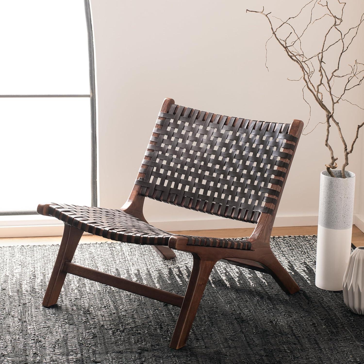 Denman Genuine Leather Side Chair