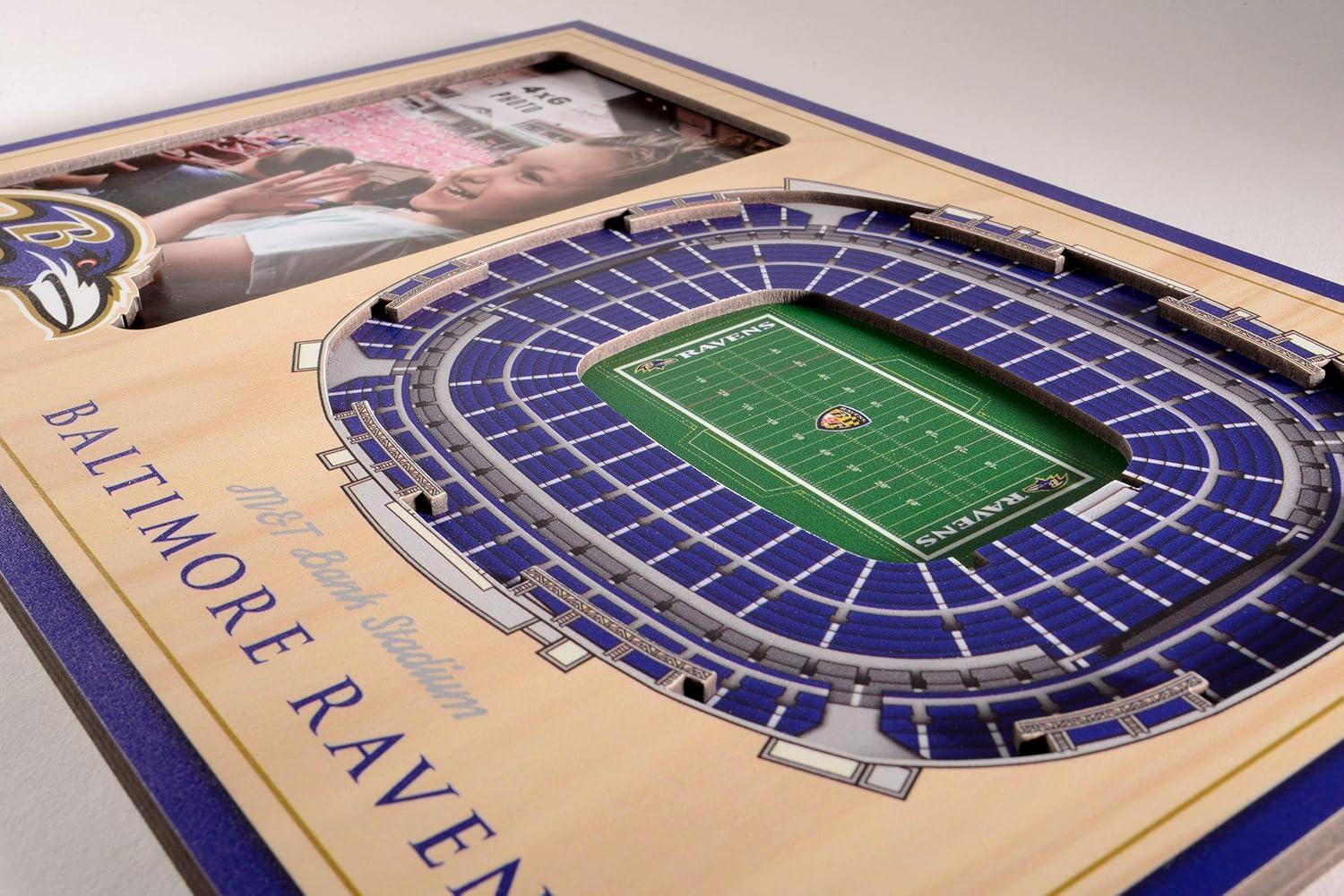 YouTheFan YouTheFan NFL 3D StadiumView Magnets