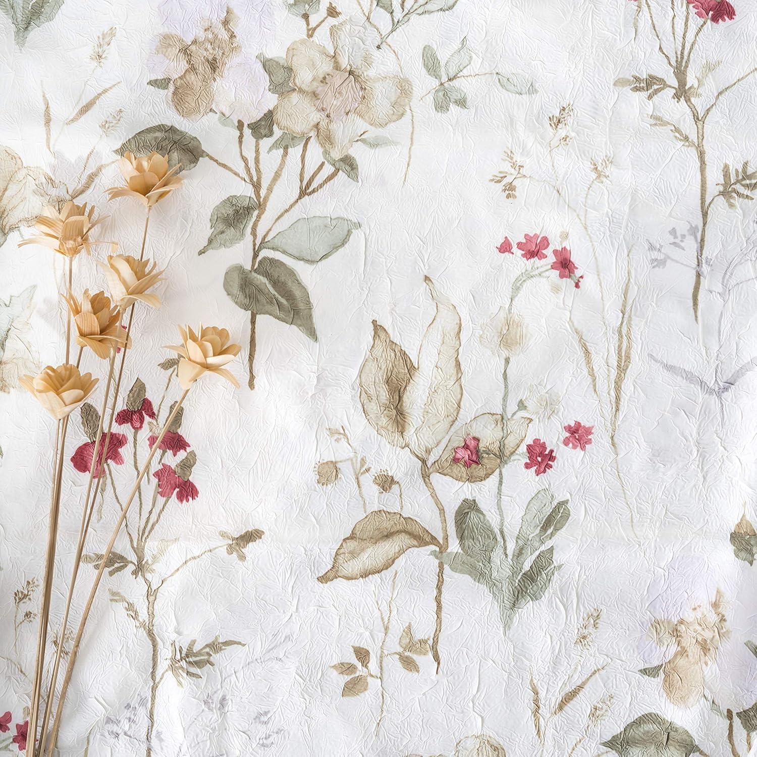 Ellis Curtain Sophia Rod Pocket Tailored Panel - 48x63", Multi