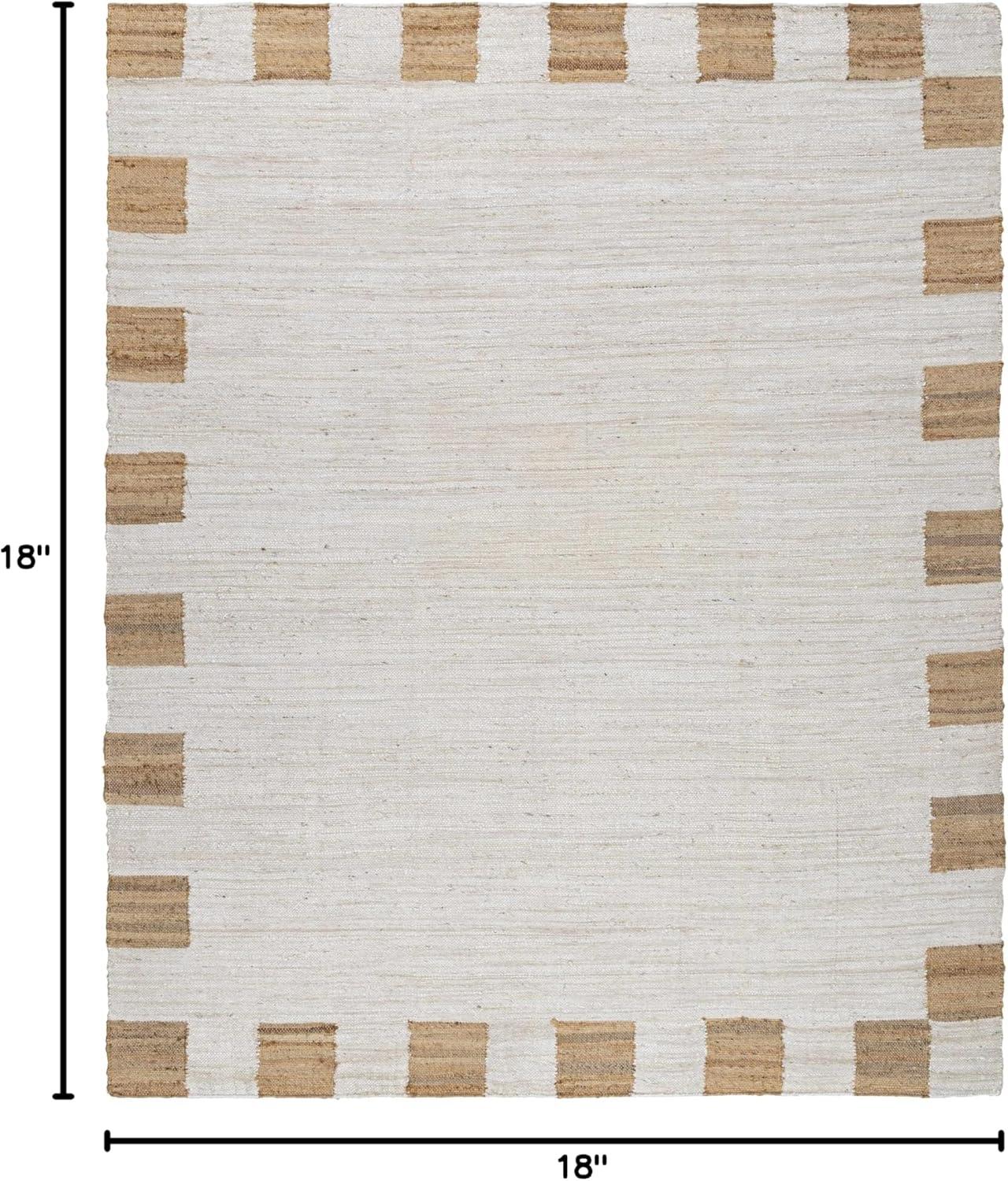 Hauteloom Moncton Handmade Jute/Sisal Beige Area Rug