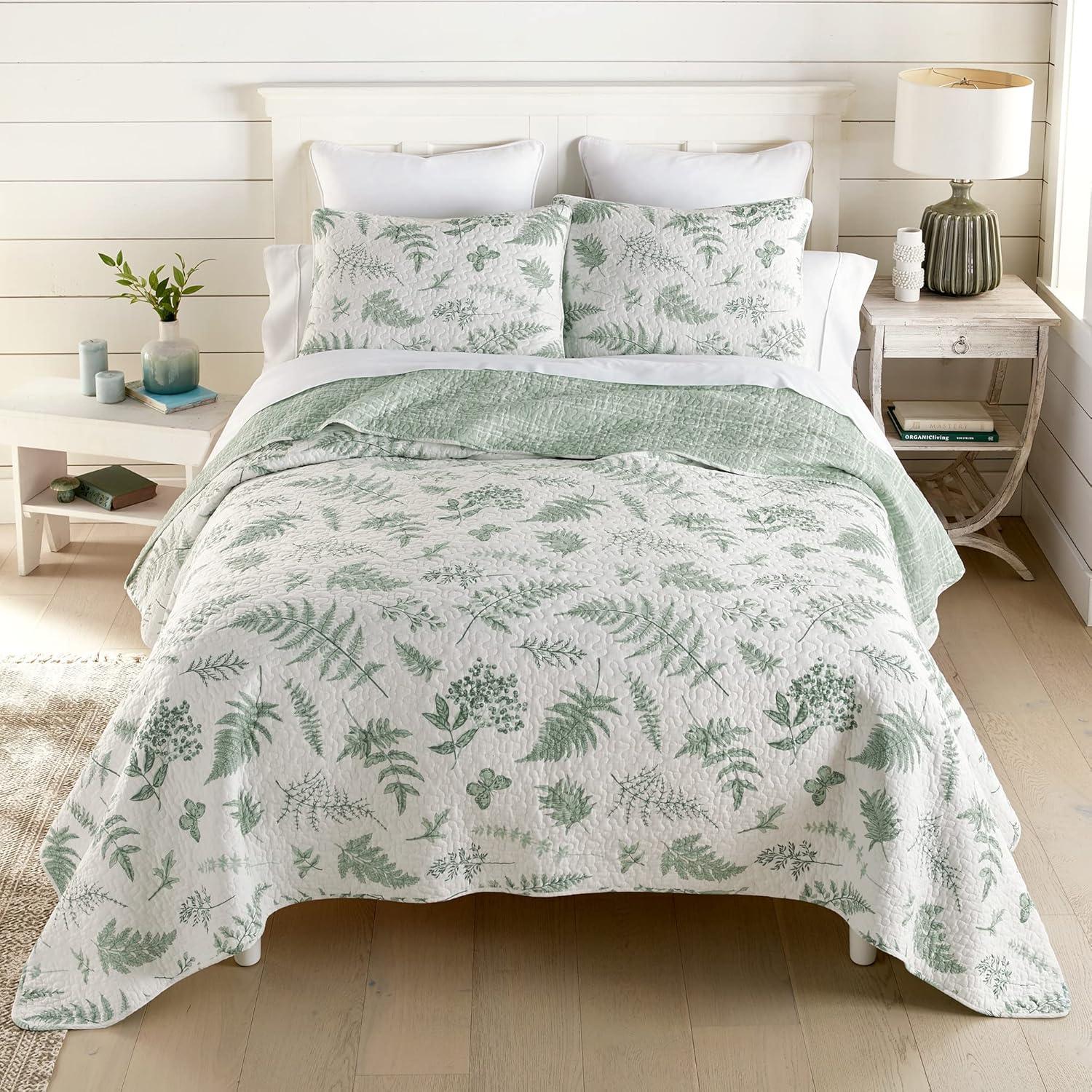 Botanical 2 PC Cotton Twin Quilt Set from Your Lifestyle by Donna Sharp