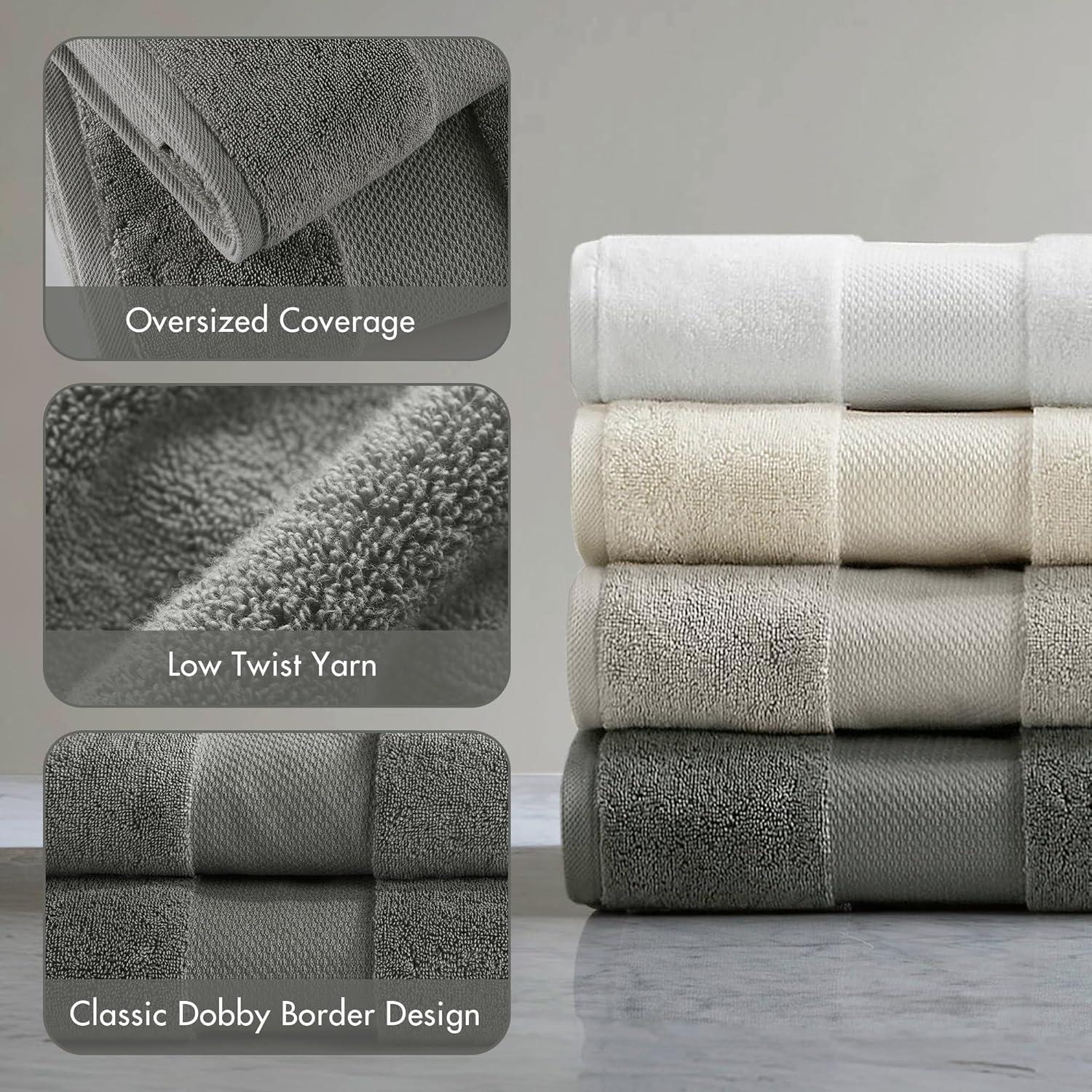 Madison Park Signature Turkish 100% Cotton Bath Sheet 2 Piece Set (Set of 2)