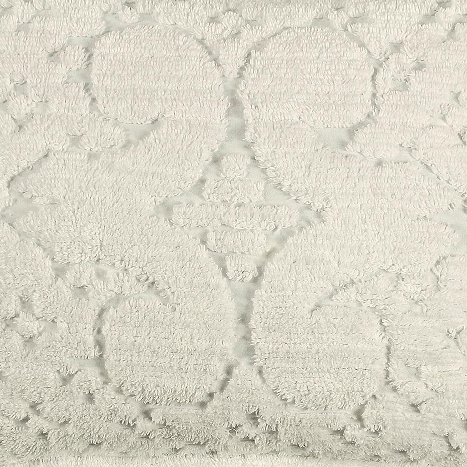 Better Trends Ashton 100% Cotton Chenille Bedspread with Medallion Pattern,  Soft & Breathable Coverlet, Luxurious Bedding for All Seasons, Machine Washable