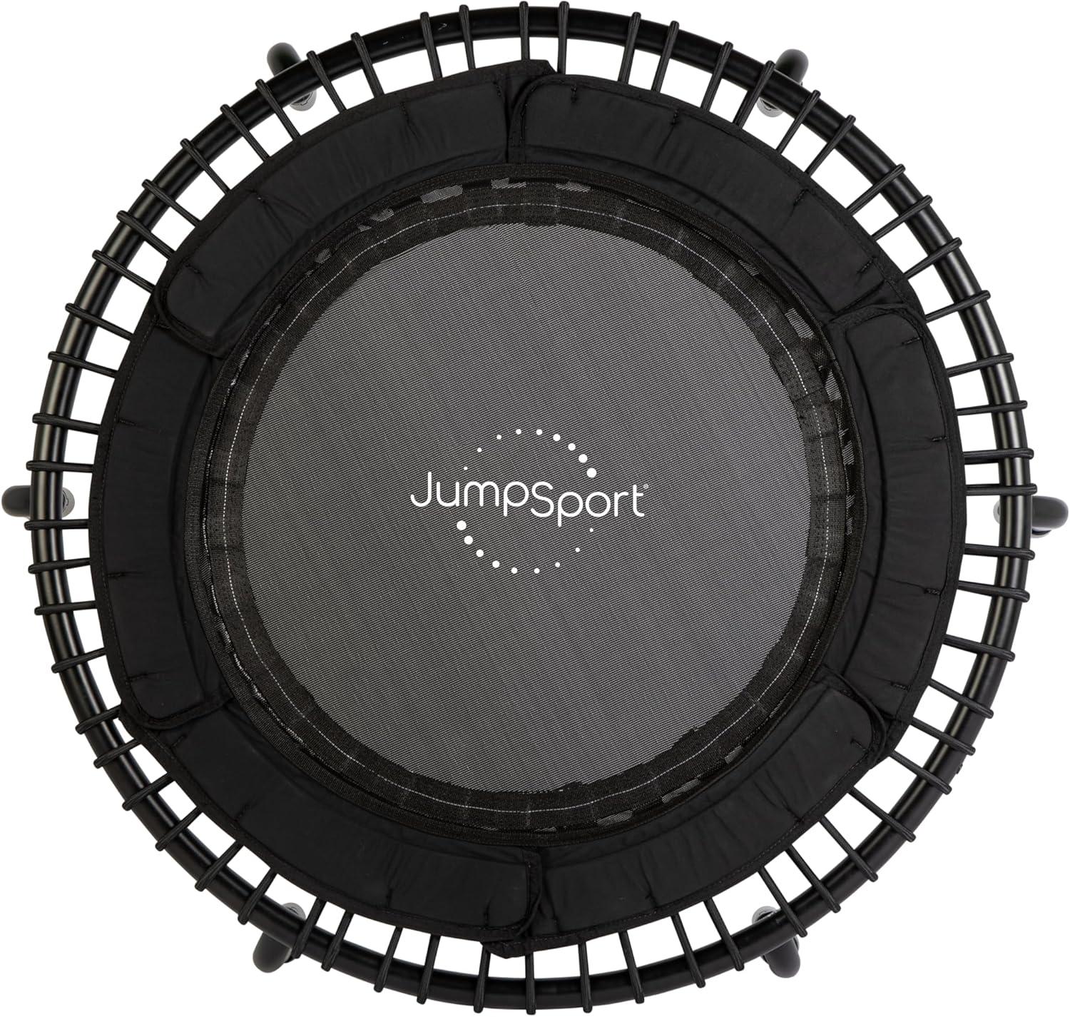 JumpSport 250 Workout Rebounder for Adults, 39" Mini Fitness Trampoline