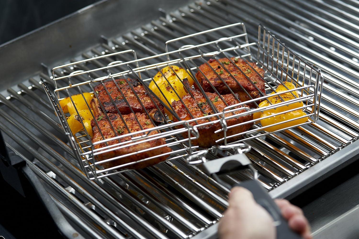 Broil King Stainless Steel Adjustable Grill Basket