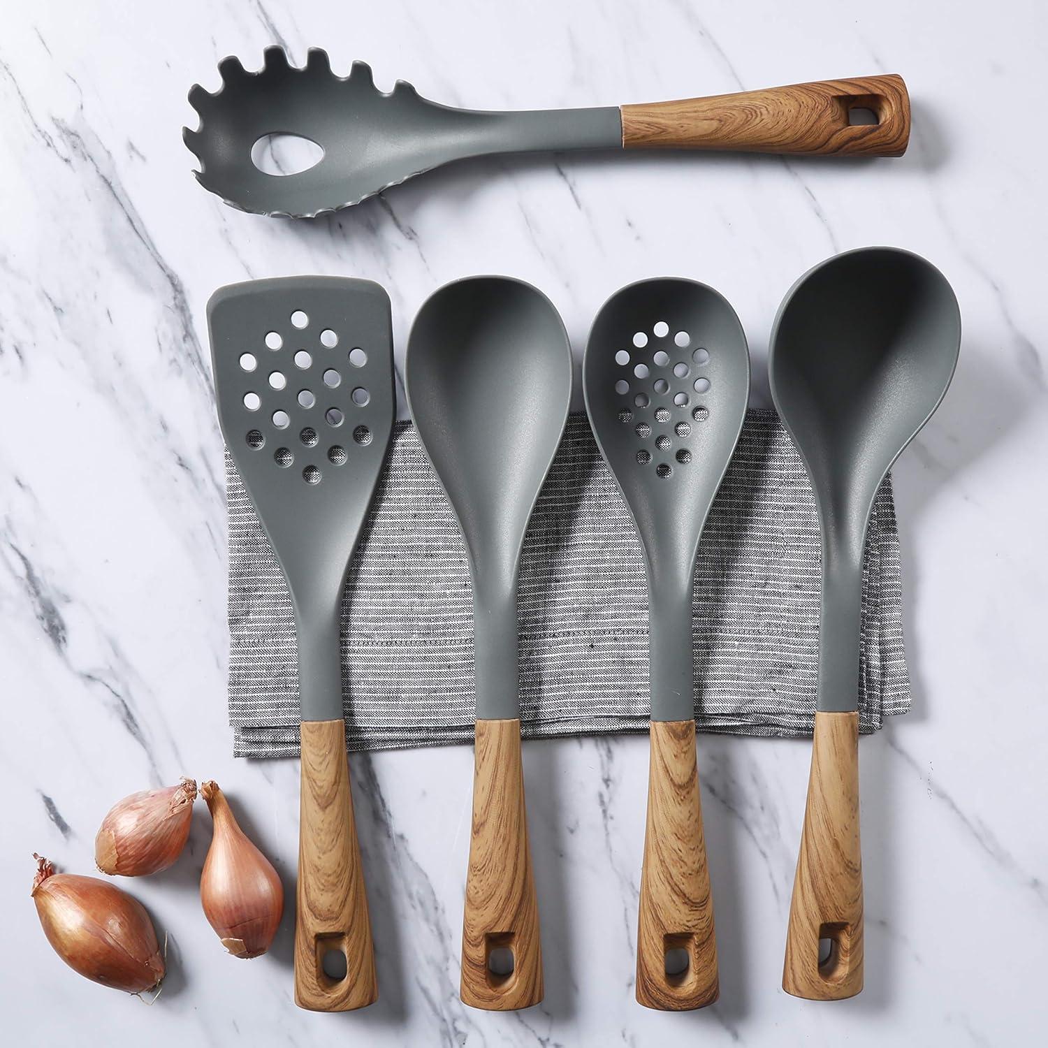 Oster 5-Piece Everwood Kitchen Utensil Set