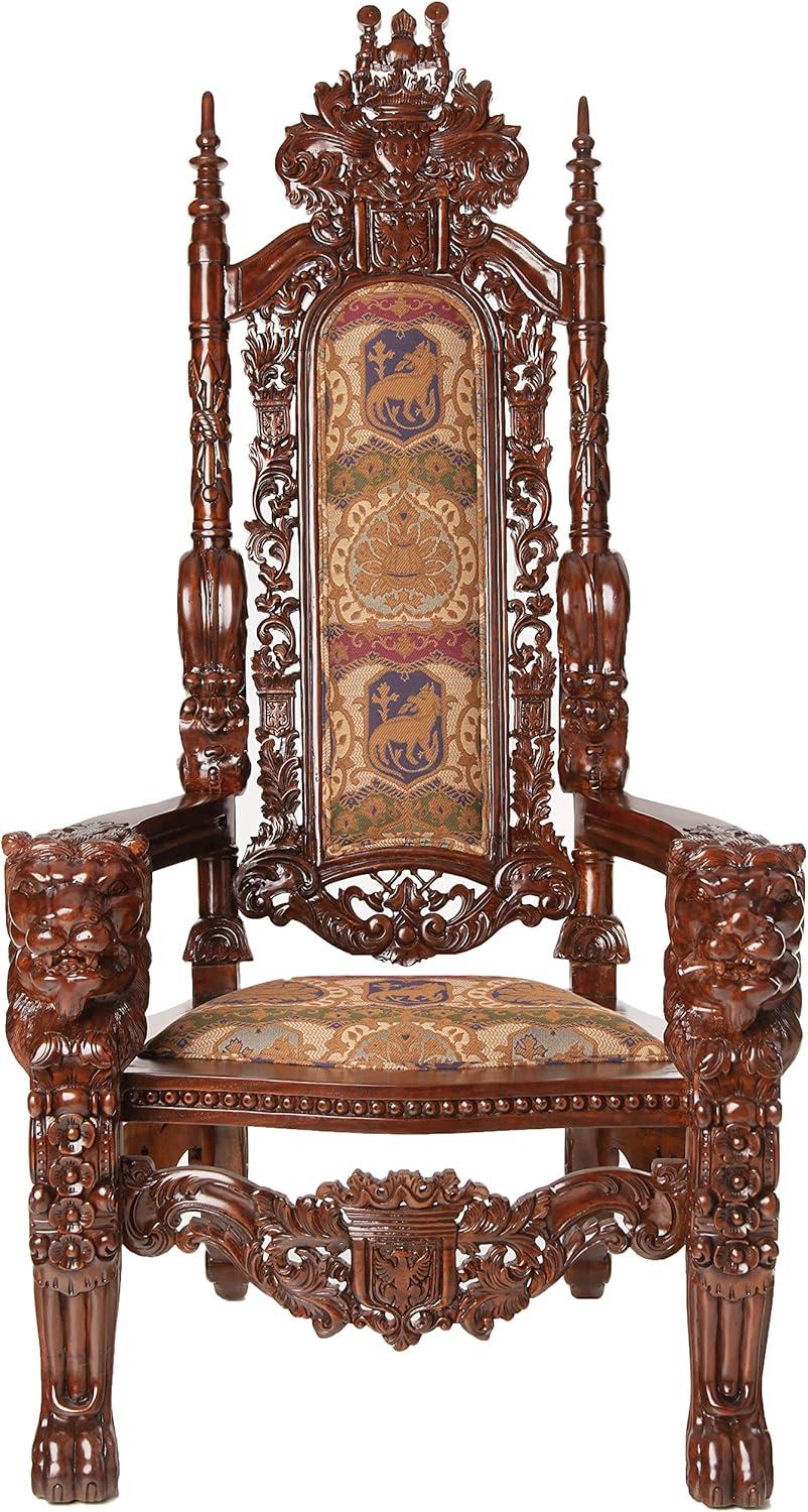 Lord Raffles Throne Armchair