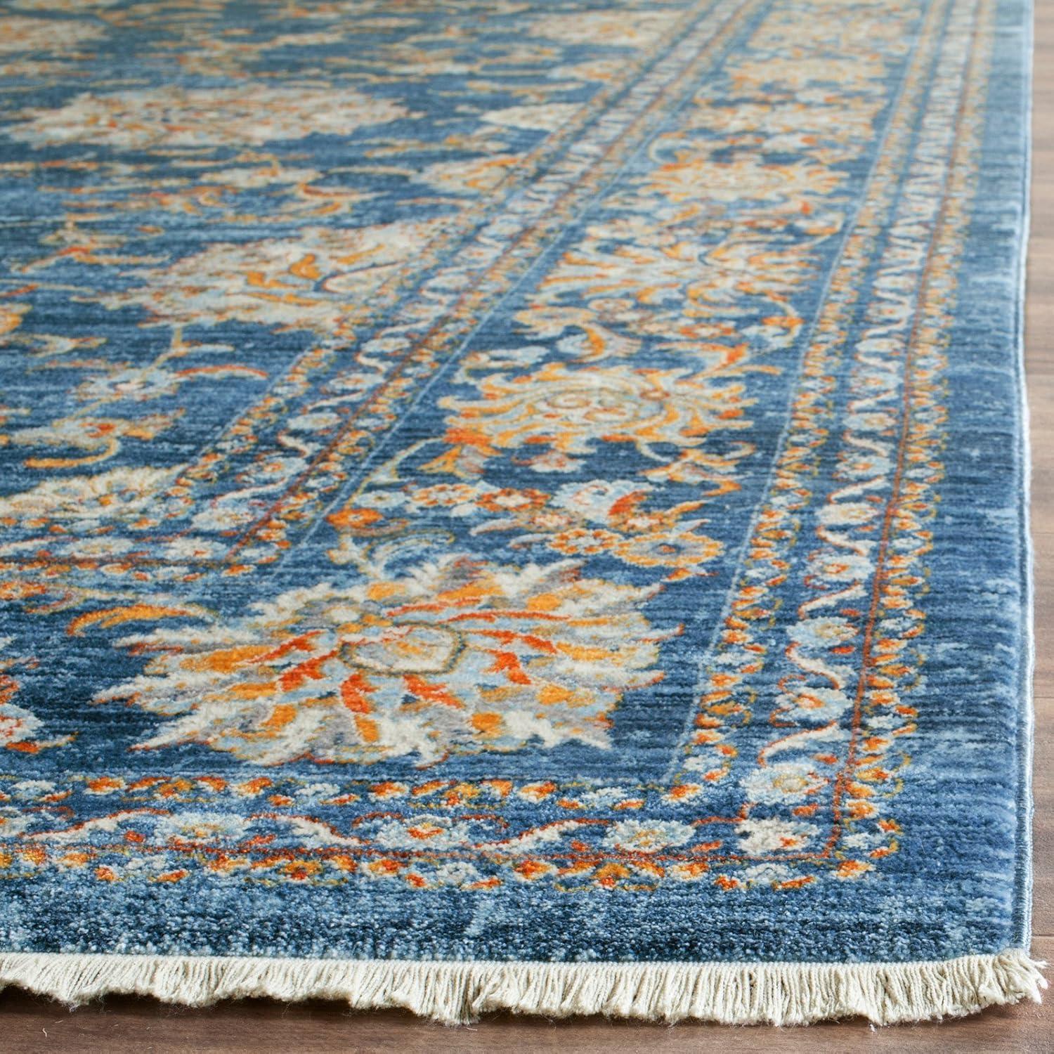 Vintage Persian VTP469 Power Loomed Indoor Area Rug - Turquoise/Multi - 5'x7'6" - Safavieh.