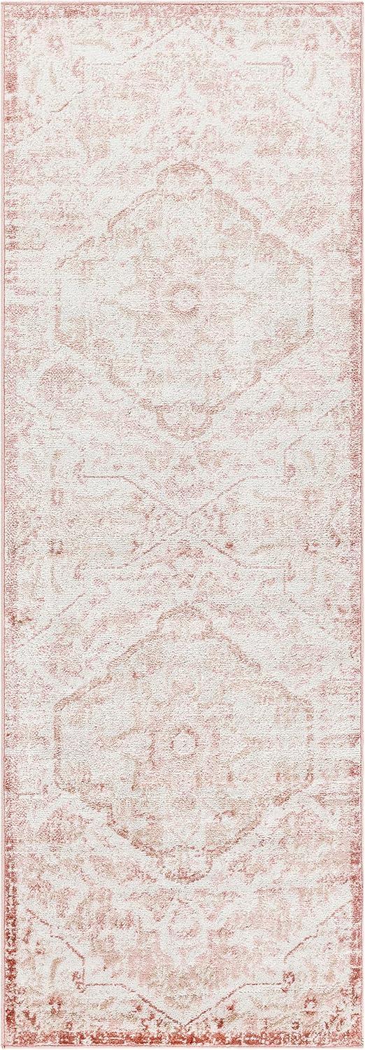 Mark & Day Baflo 7'9"x9'6" Rectangle Woven Indoor Area Rugs Blush