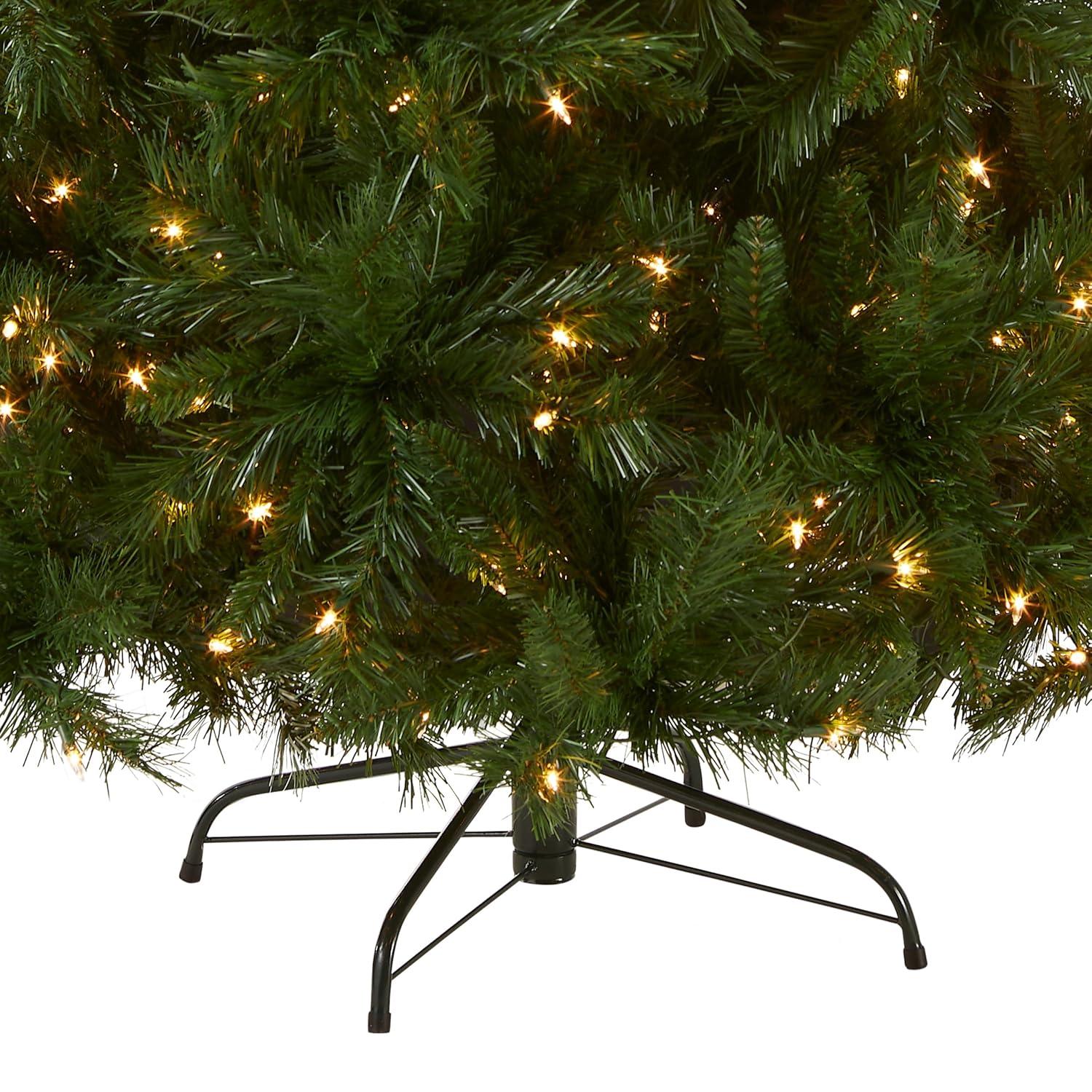 7.5' Prelit Winchester Pine Artificial Christmas Tree Clear Lights - National Tree Company