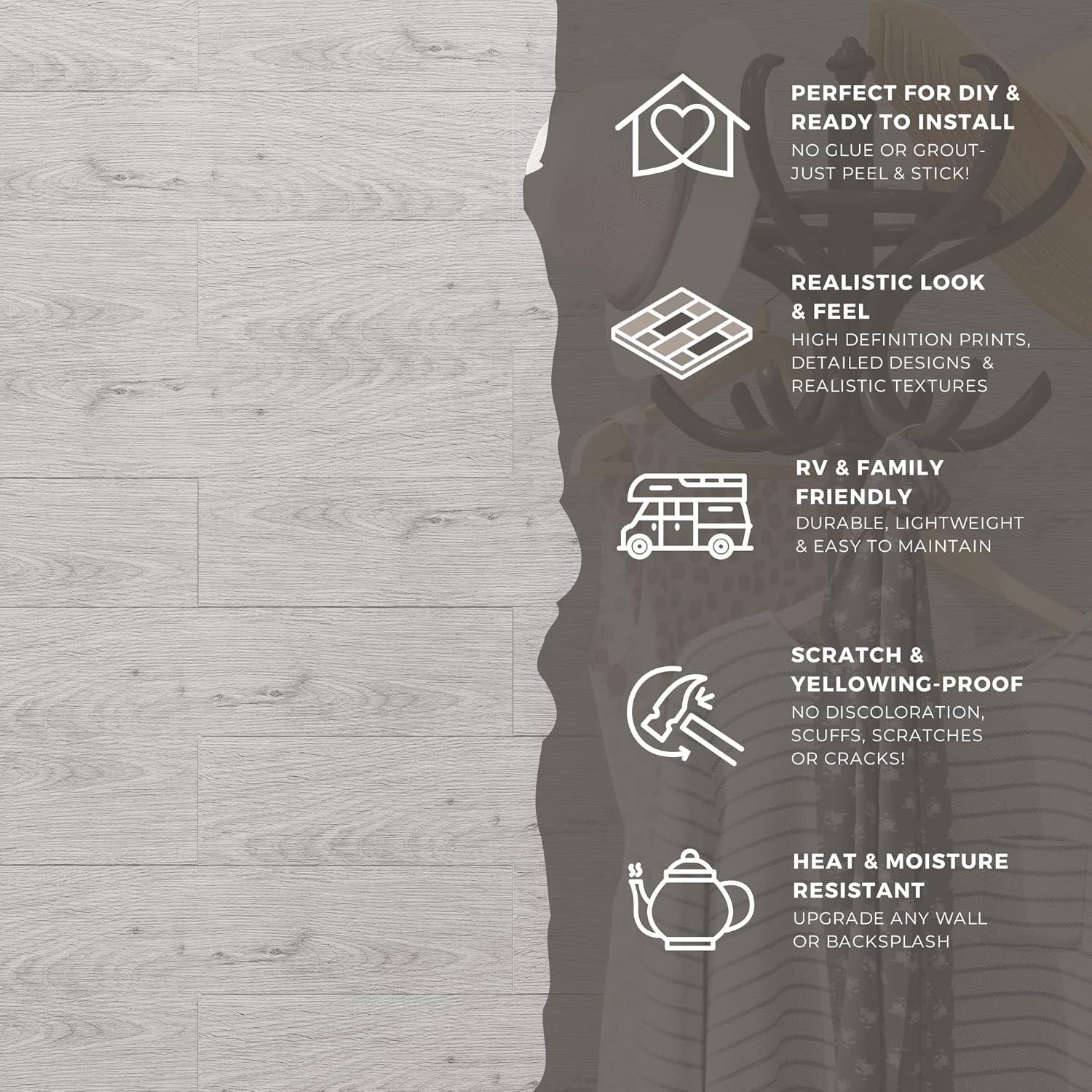 Engineered Stone Peel and Stick Field Tile