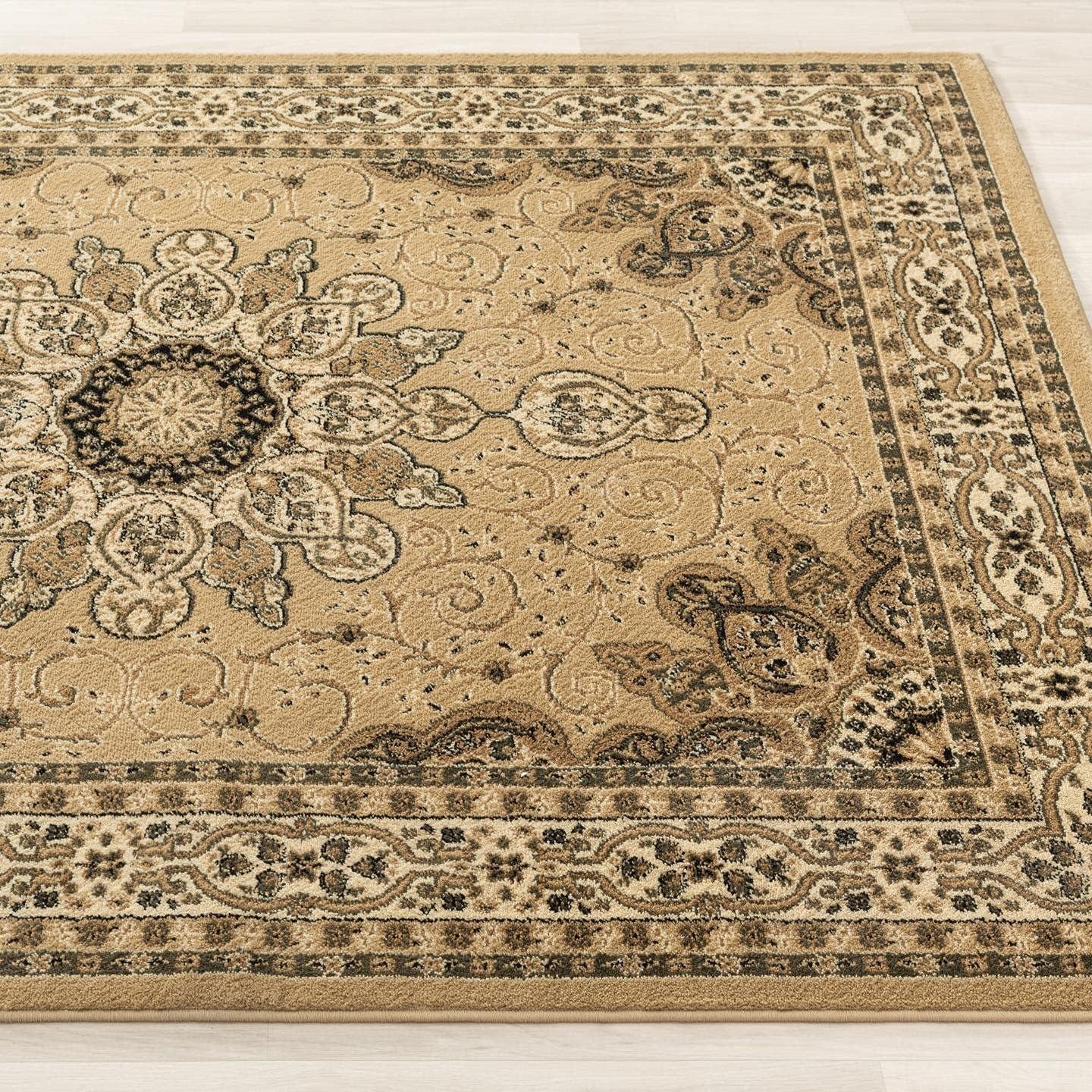 Luxe Weavers Oriental Floral Medallion Rug