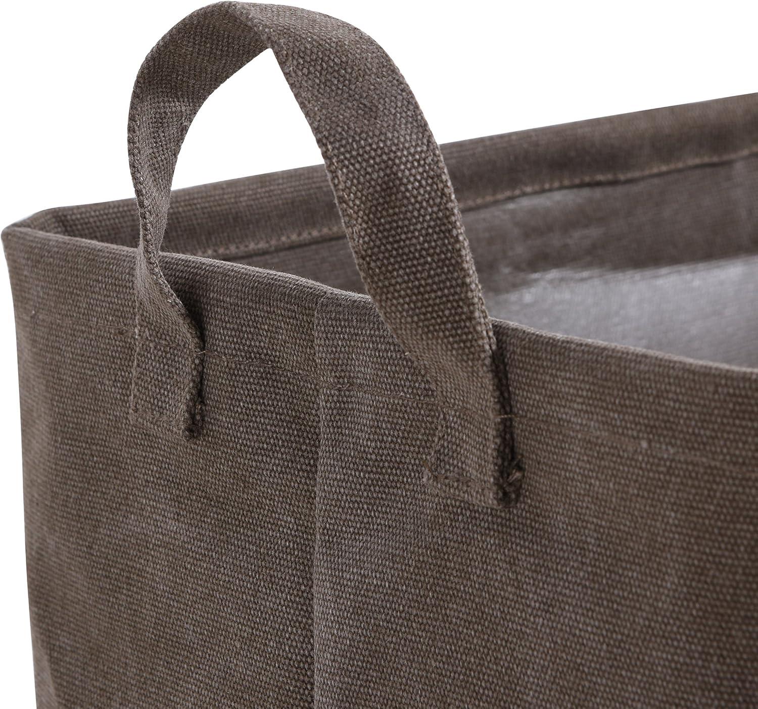 Danya B. Army Canvas Laundry Basket