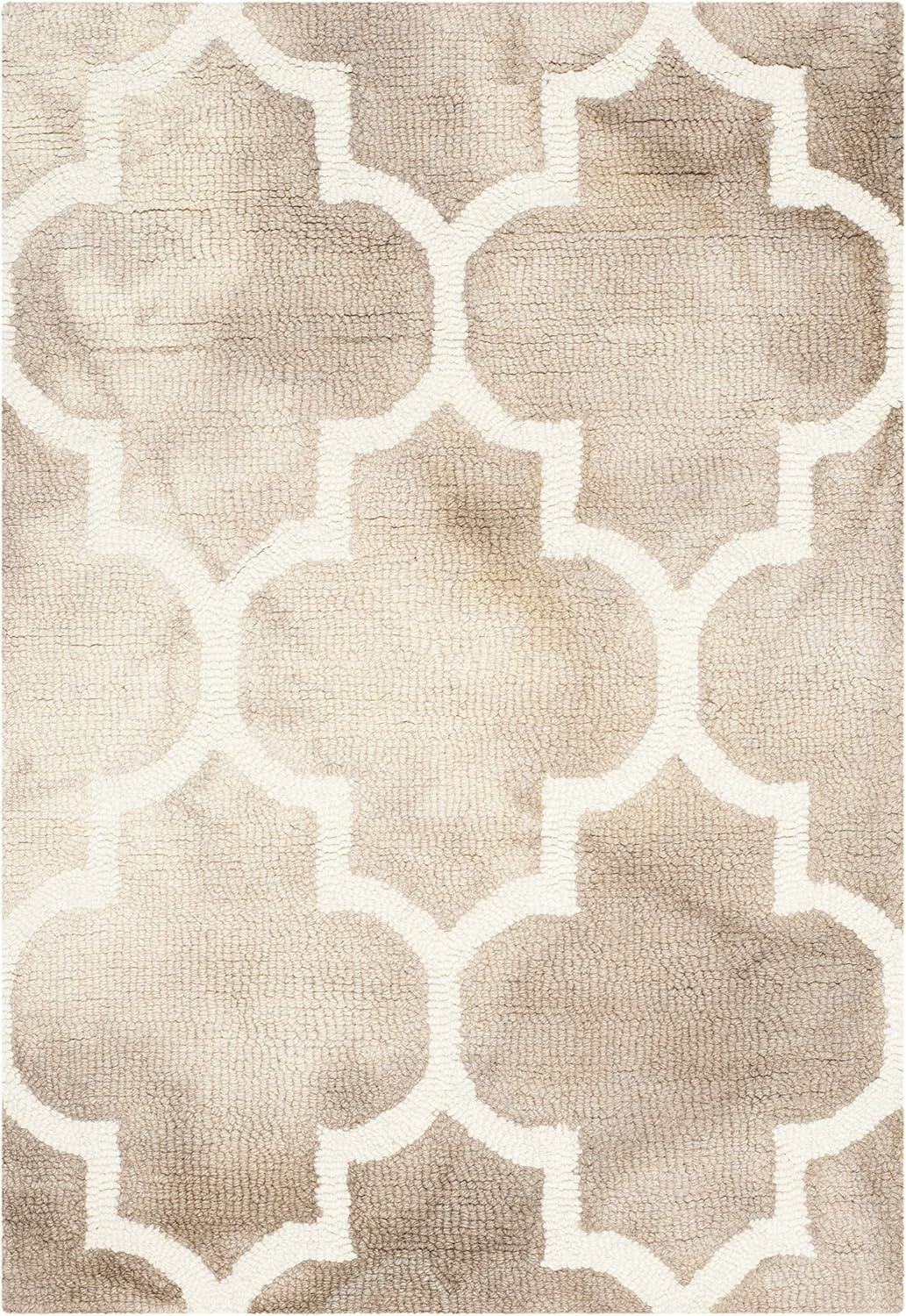 Dip Dye DDY535 Hand Tufted Accent Rug - Beige/Ivory - 2'x3' - Safavieh.