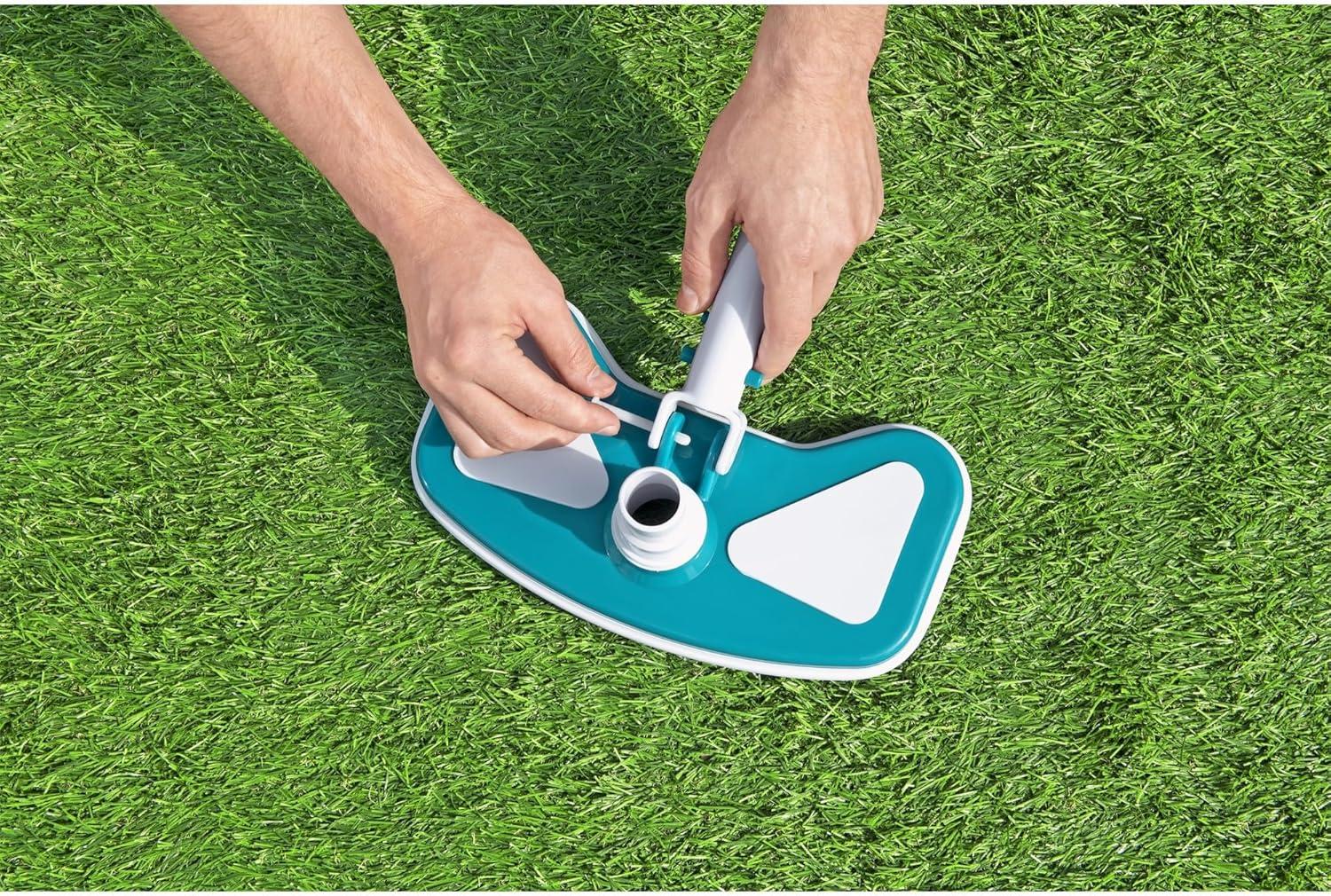 Bestway Bestway Flowclear AquaClean 110 Inch Pool Vacuum for 20 Feet Above Ground Pools