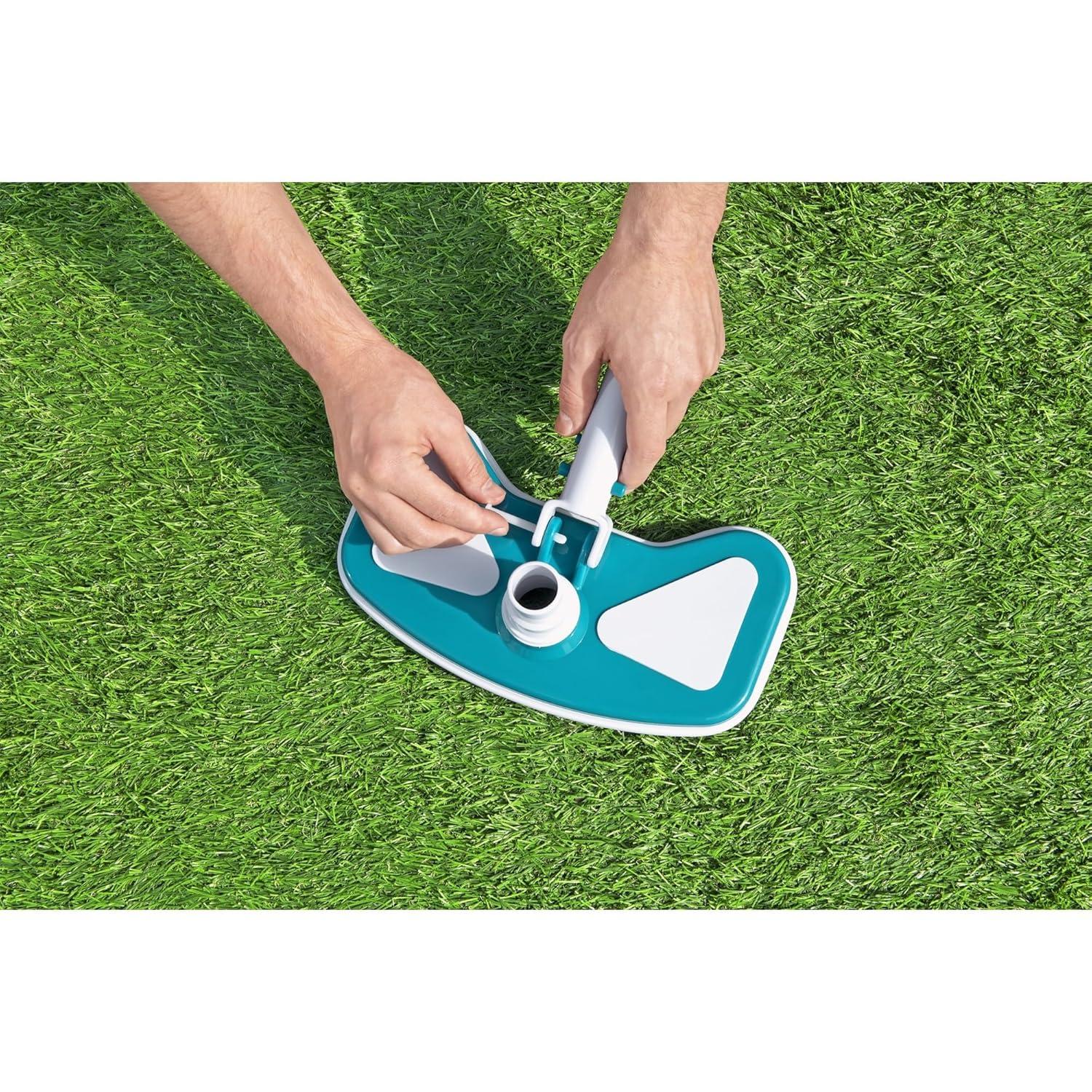 Bestway Bestway Flowclear AquaClean 110 Inch Pool Vacuum for 20 Feet Above Ground Pools