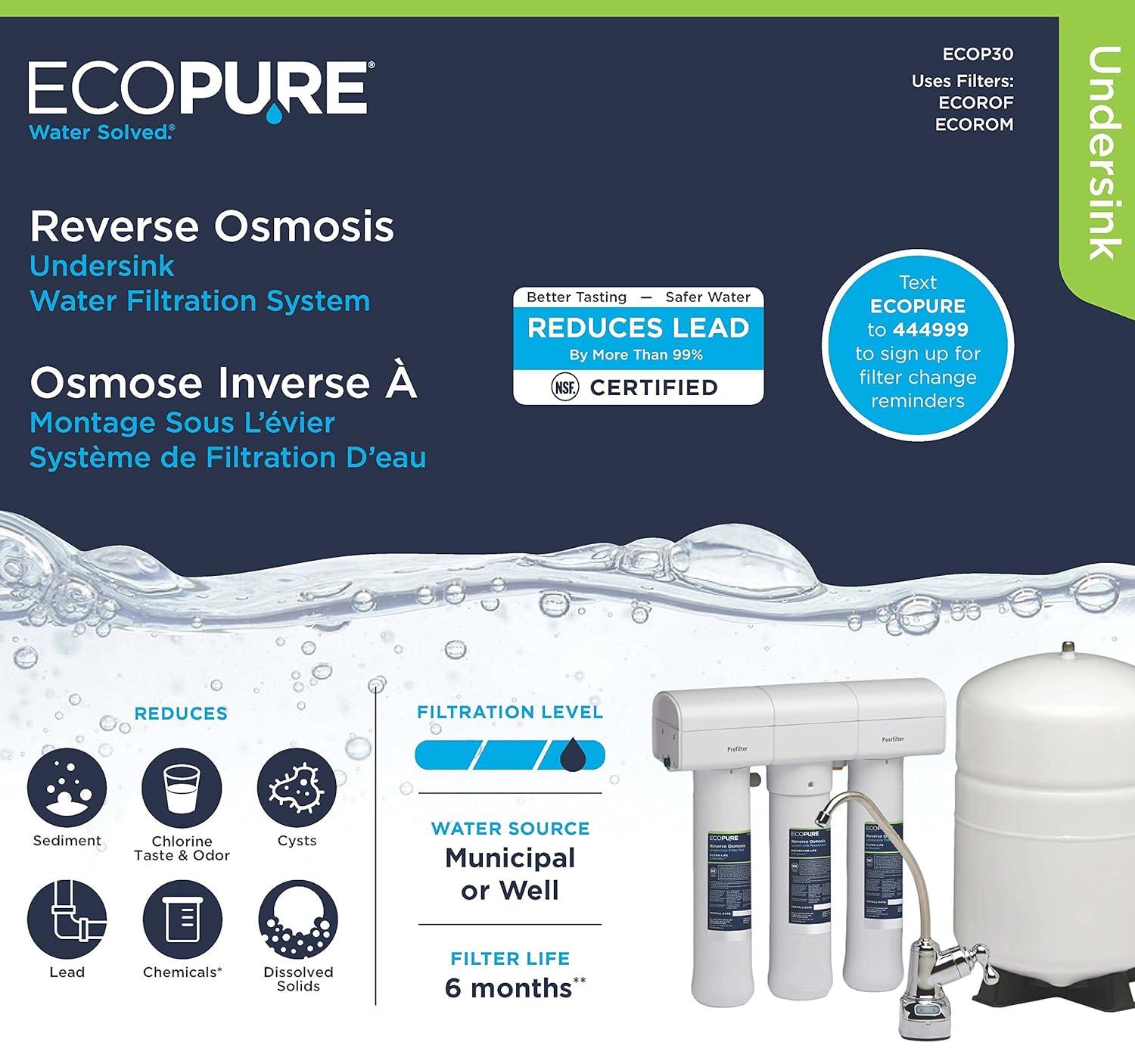 Reverse Osmosis Drinking Water Filter System